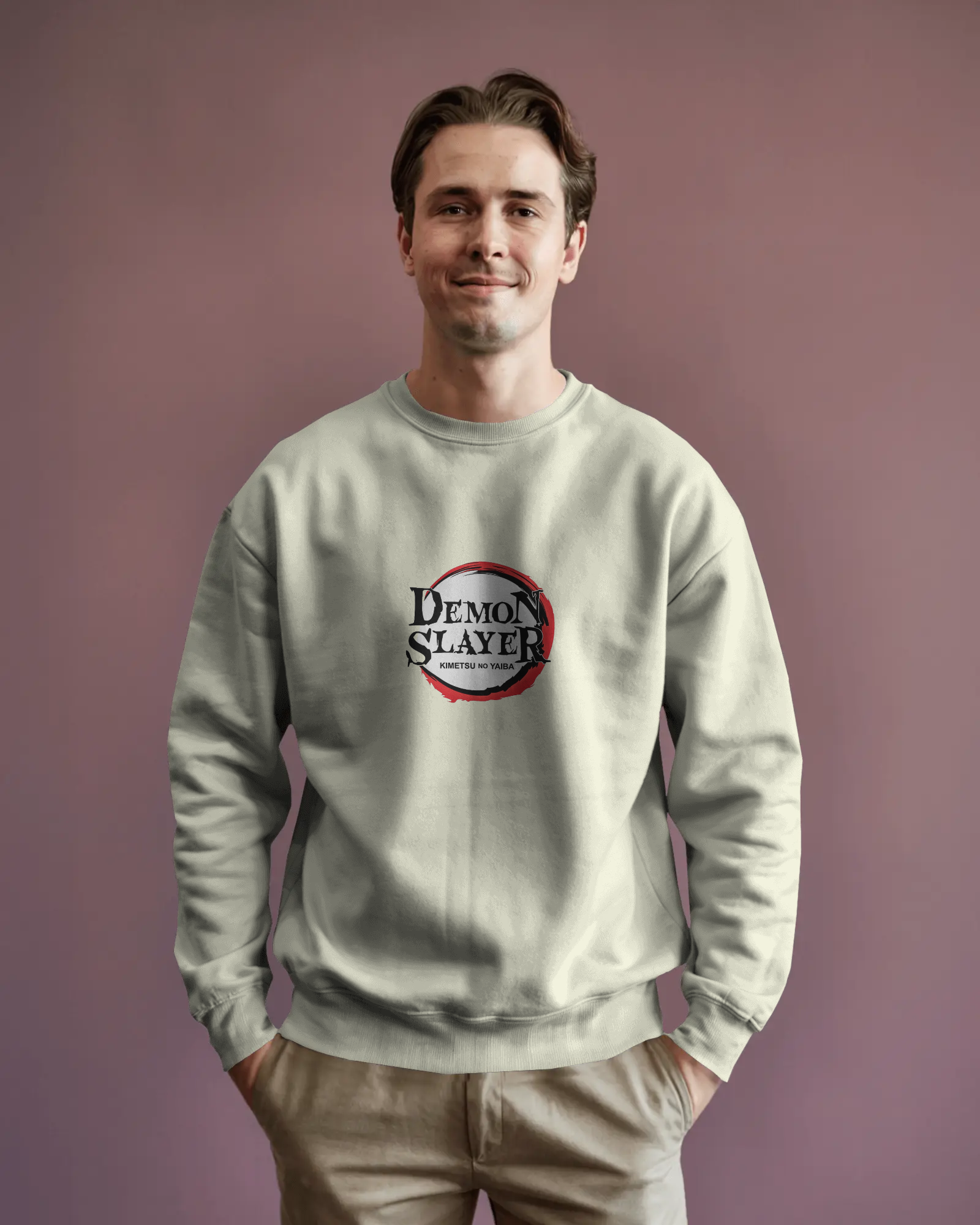 Cloth Wolf 350 GSM Premium Sweatshirt – Front & Back Print Edition