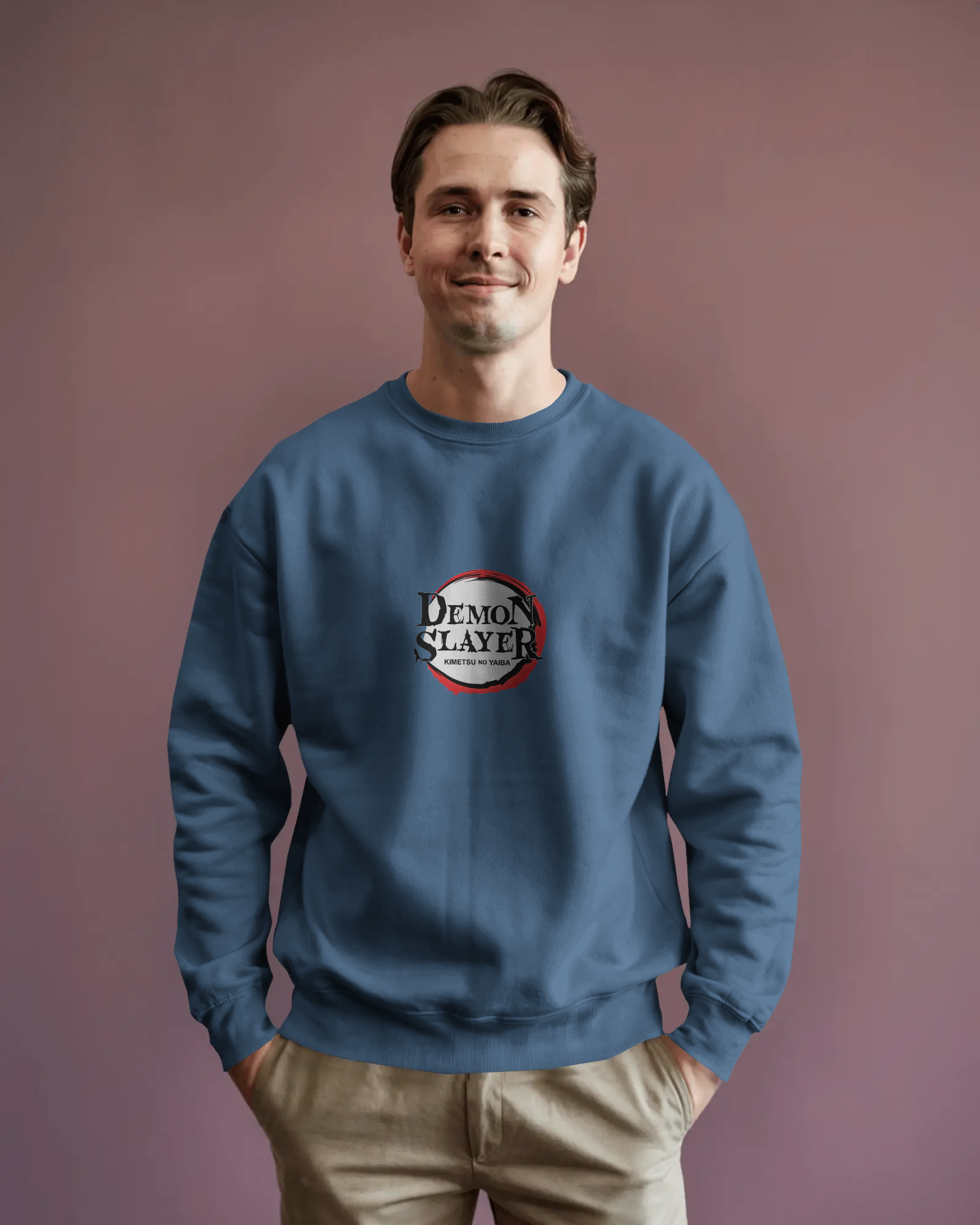 Cloth Wolf 350 GSM Premium Sweatshirt – Front & Back Print Edition
