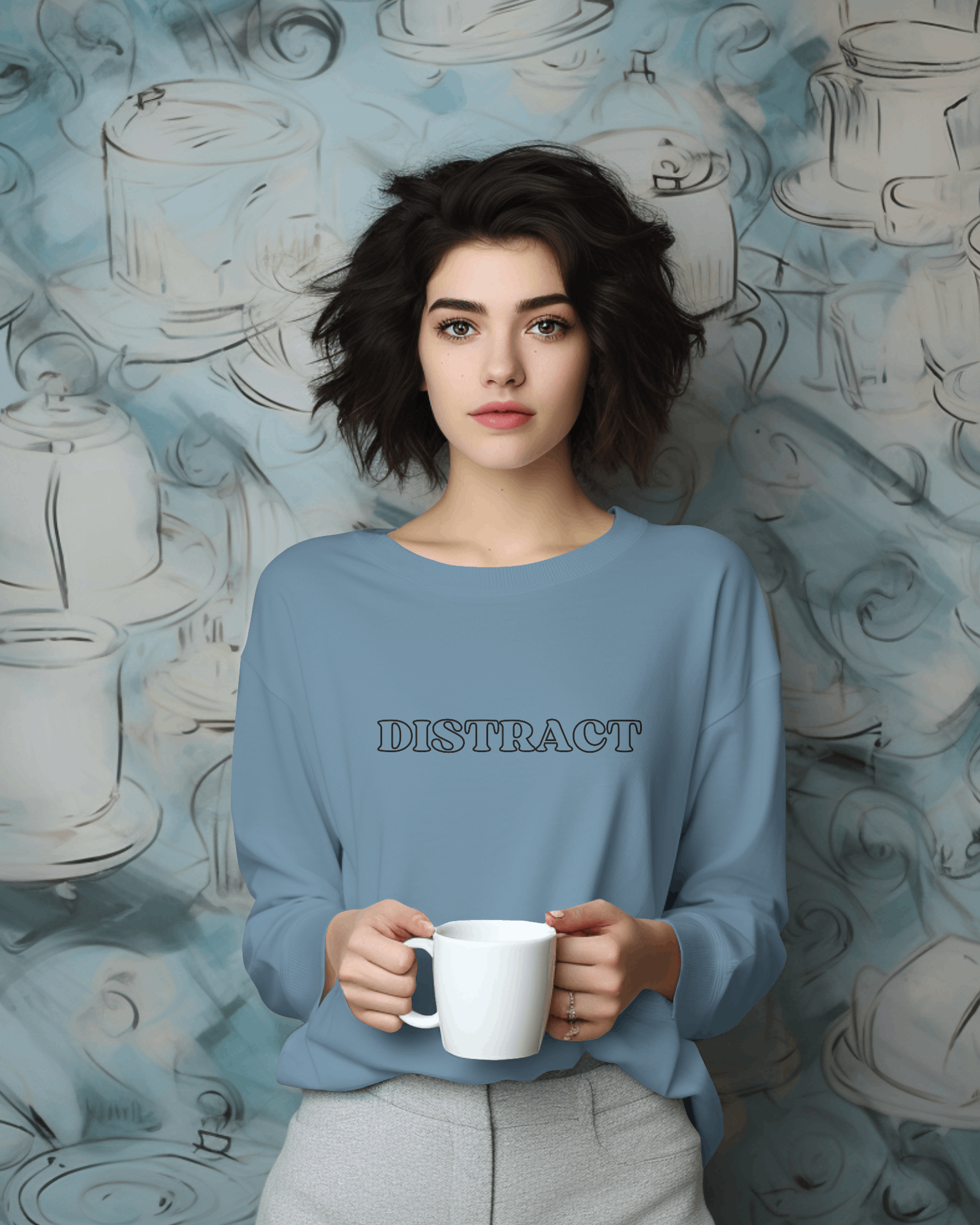  Cloth Wolf – DISTRACT Sweatshirt