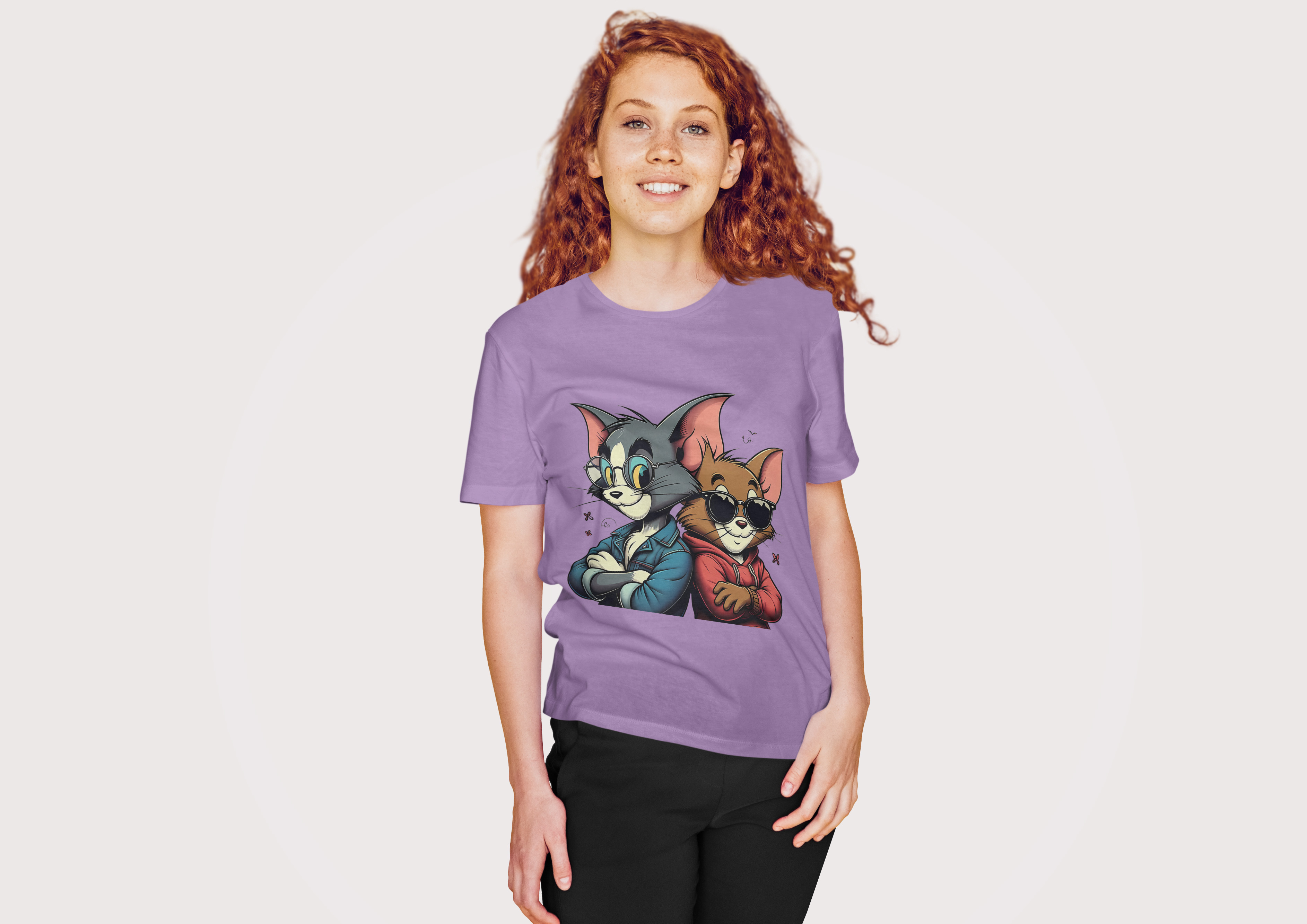 Tom & Jerry “Classic Chaos” – Oversized Tee by Cloth Wolf