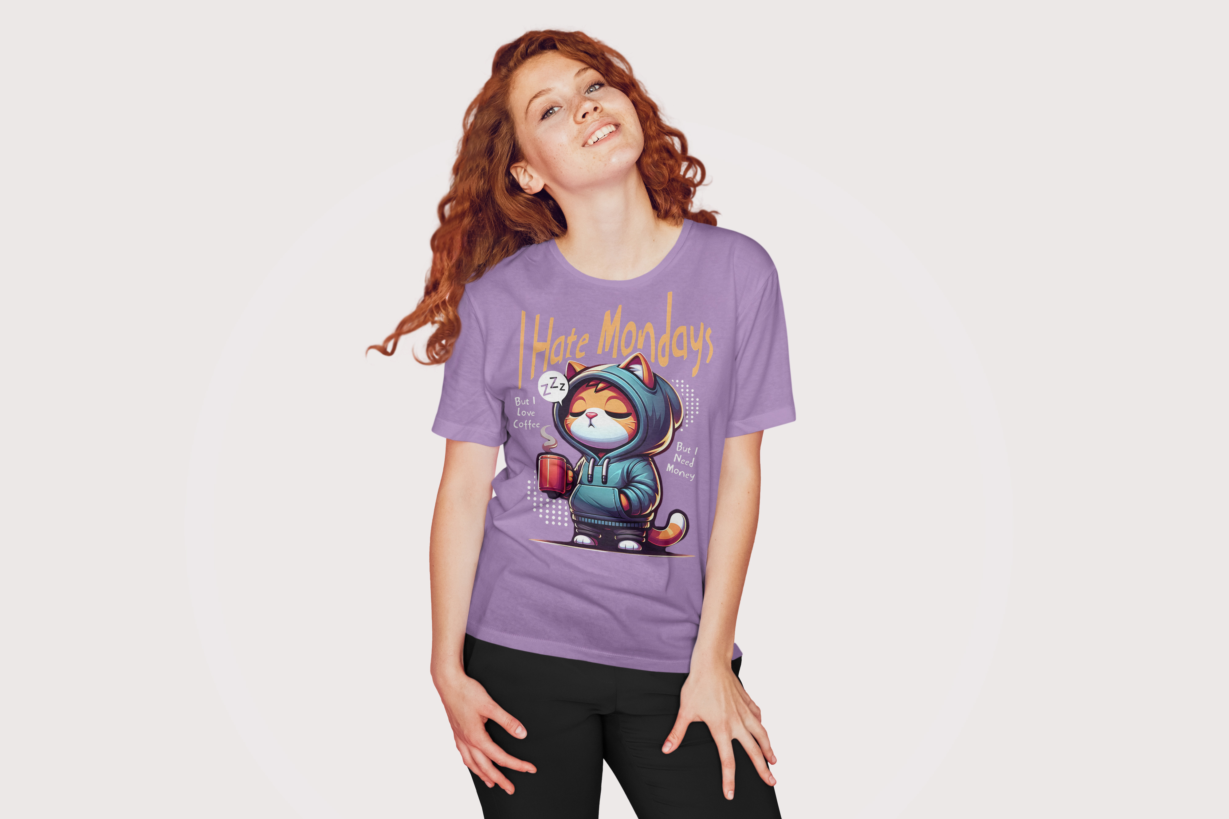 I Hate Mondays Oversized T-Shirt