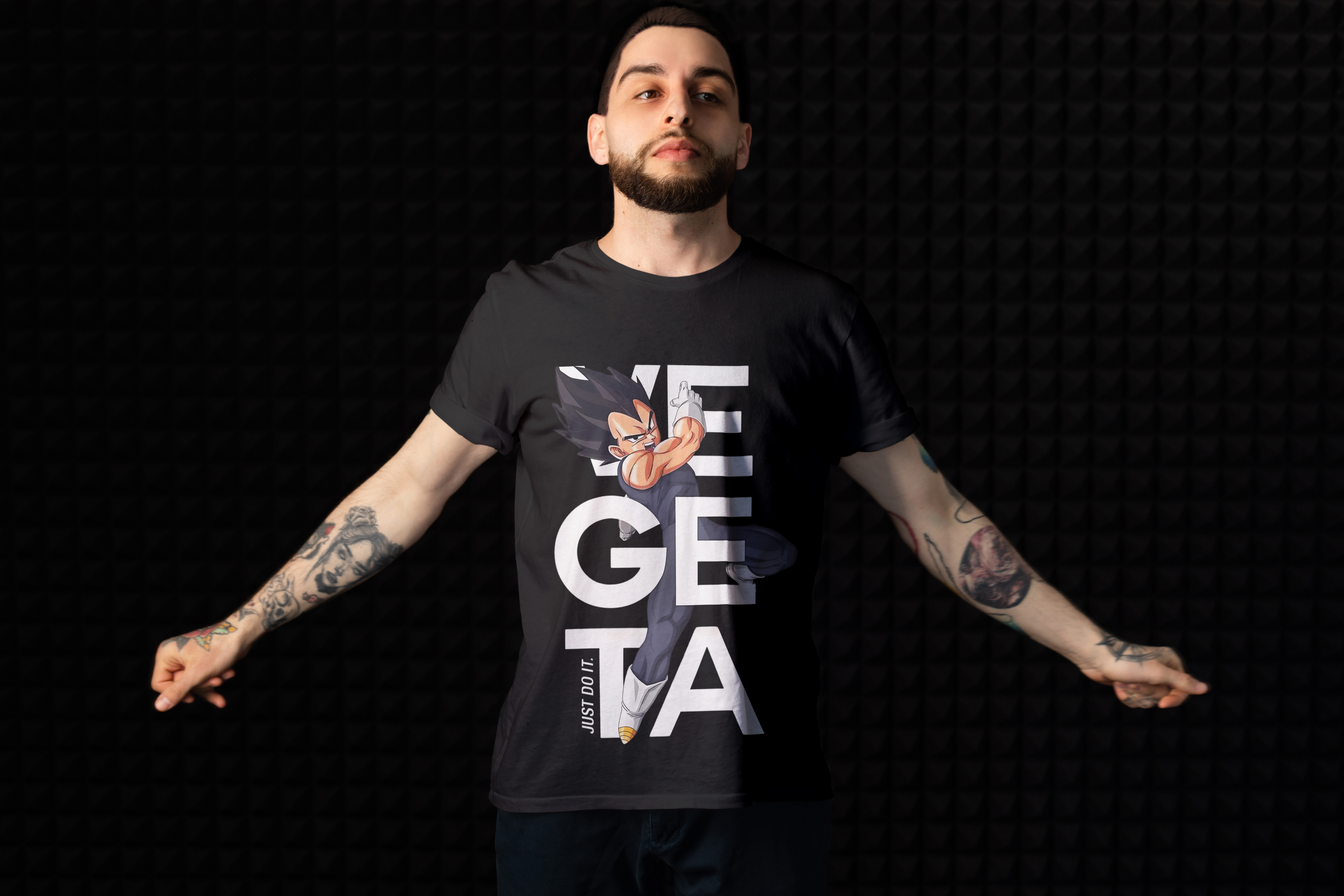 Dragon Ball Z “Vegeta Power Stance” Oversized T-Shirt