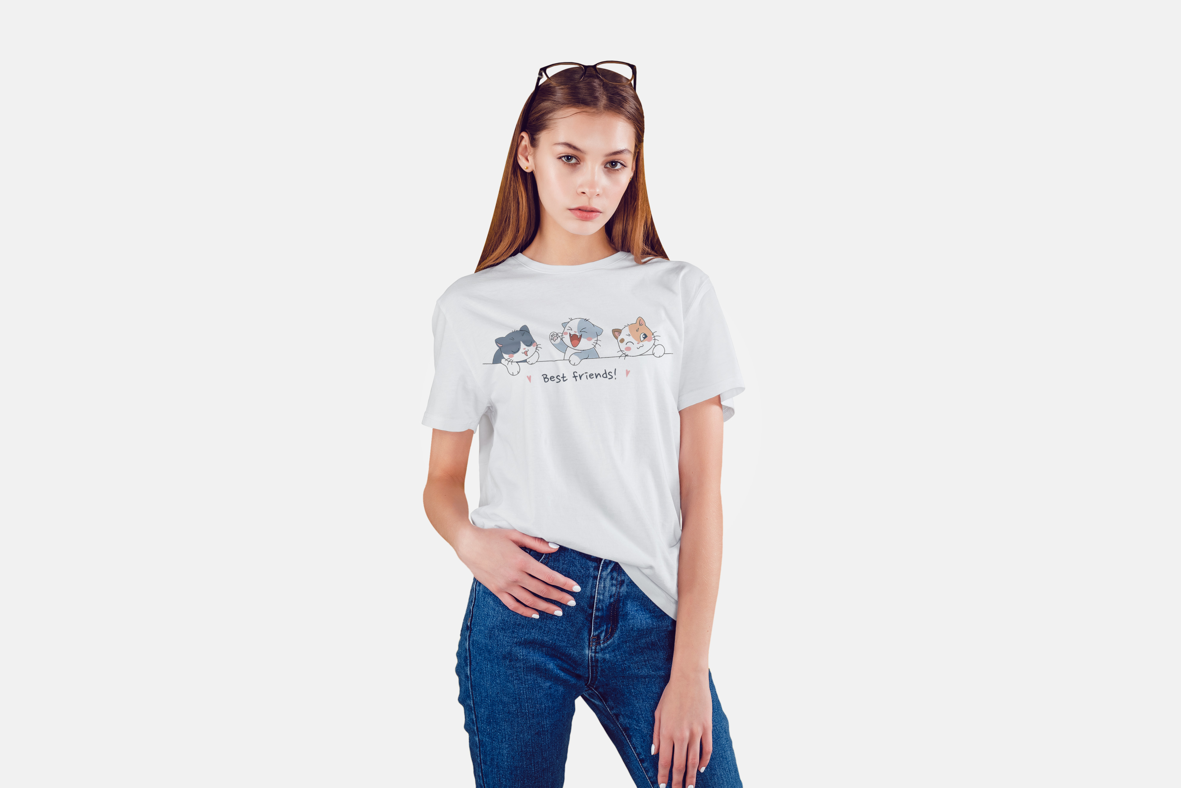 Cloth Wolf Oversized T-Shirt – “Best Friends” Edition