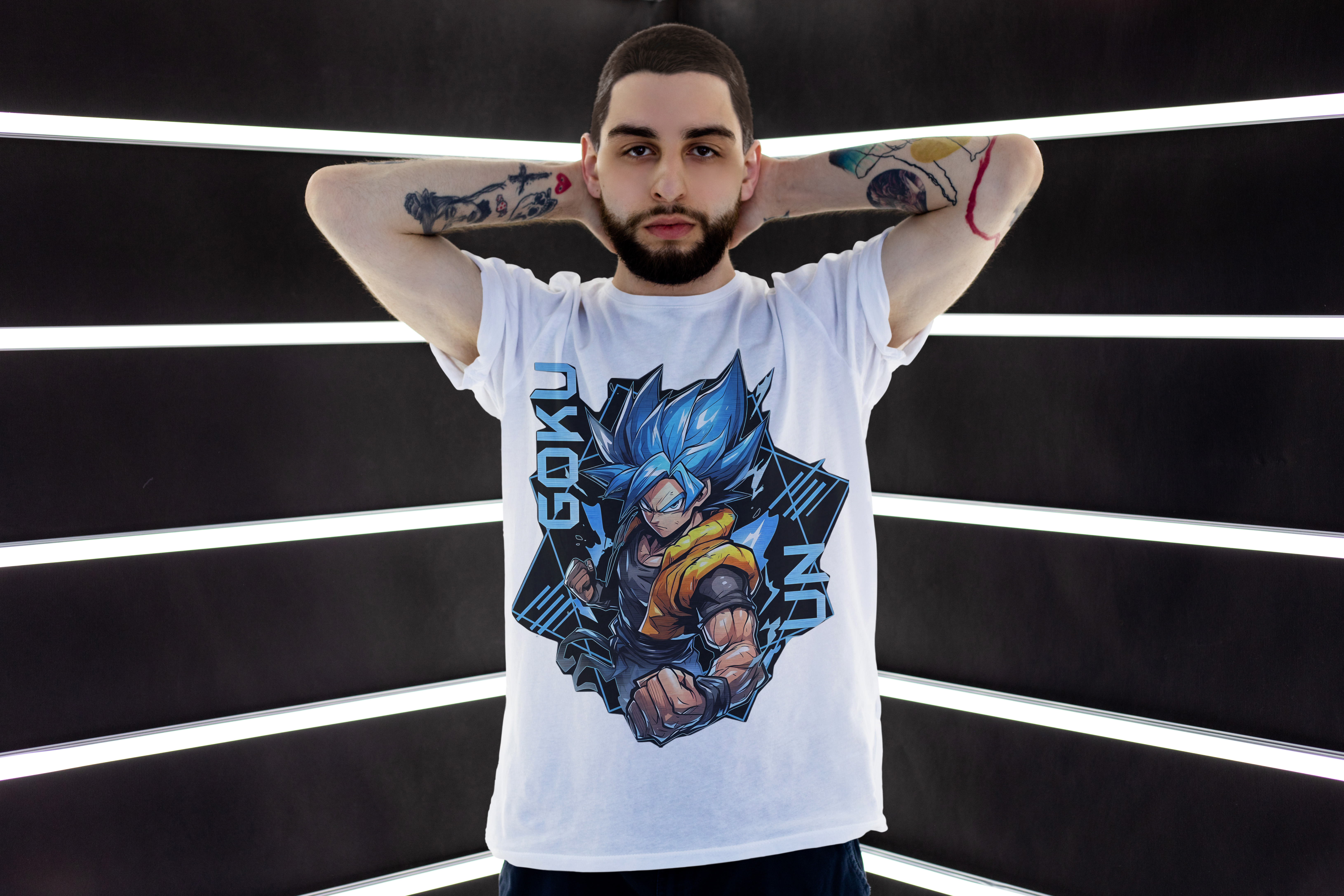 Goku Blue Oversized T-Shirt