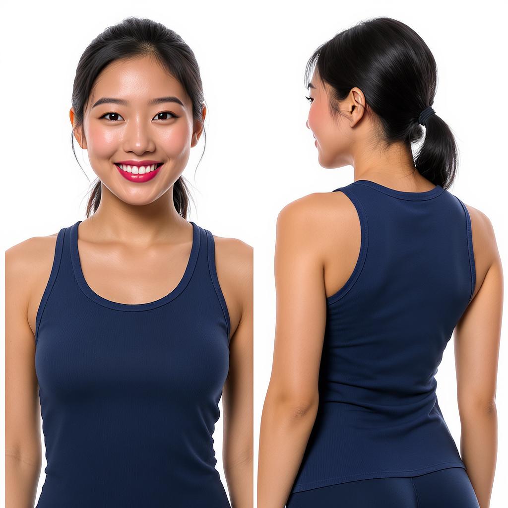 Women's Slate Navy Tank Top