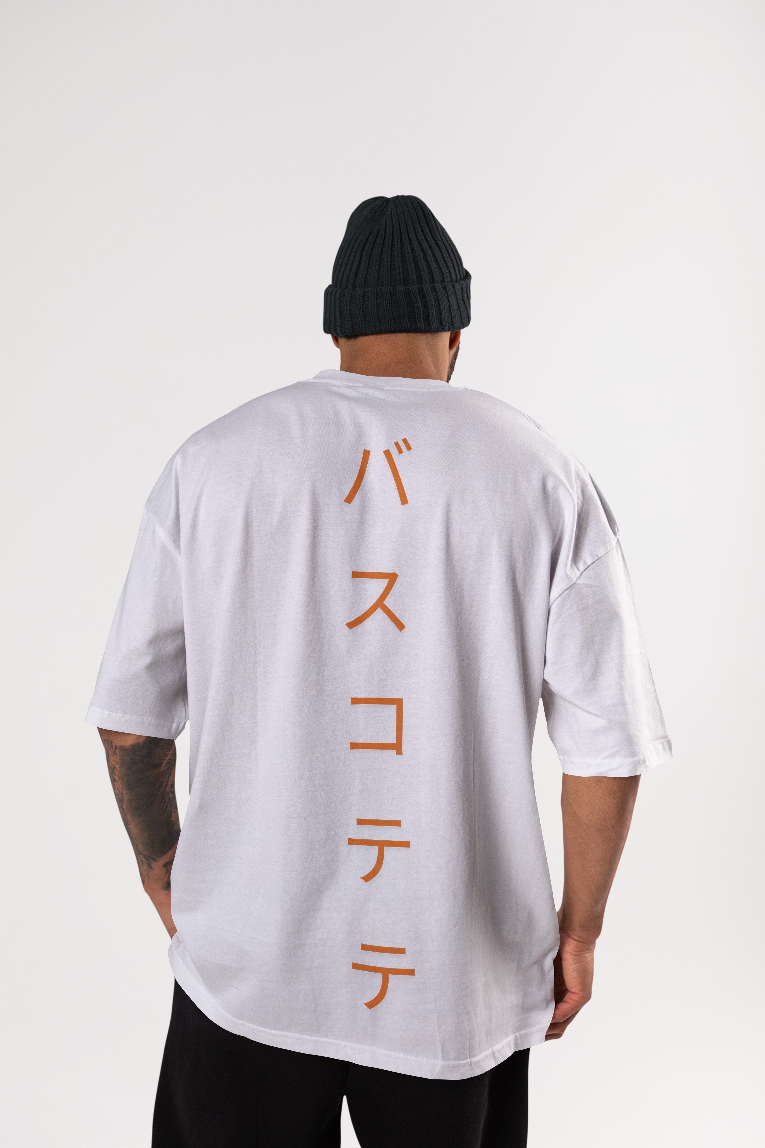 Cloth Wolf Oversized T-Shirt – “Bearded Sensei” Edition