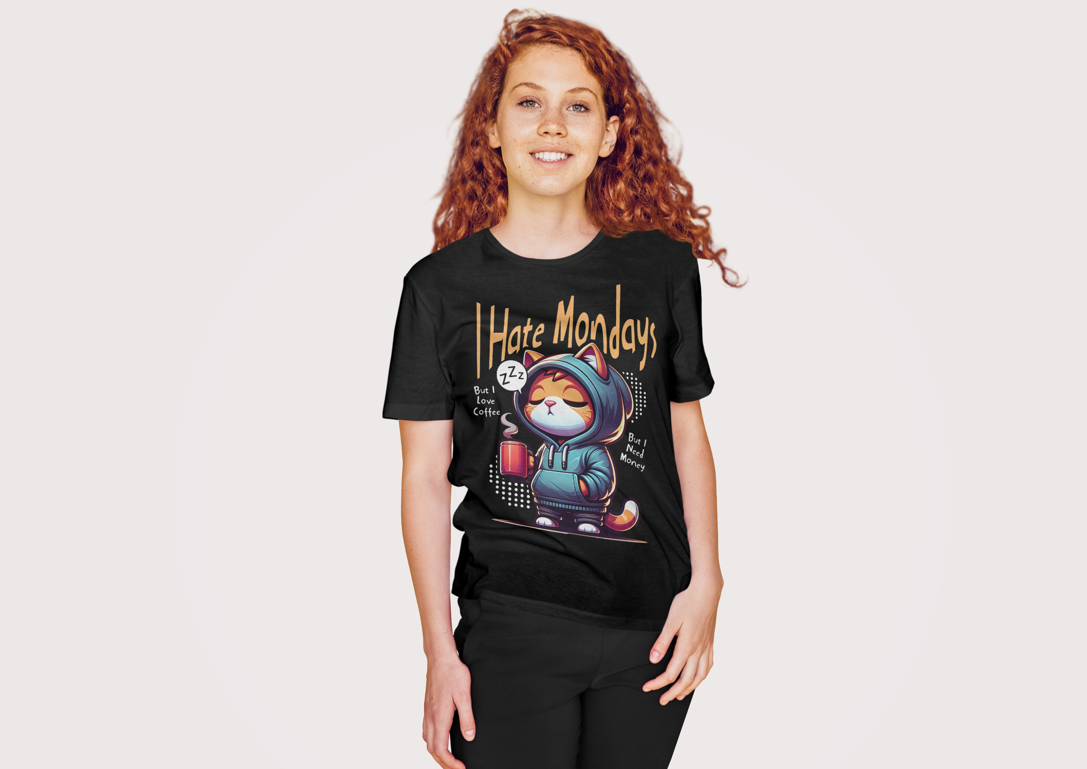 I Hate Mondays Oversized T-Shirt