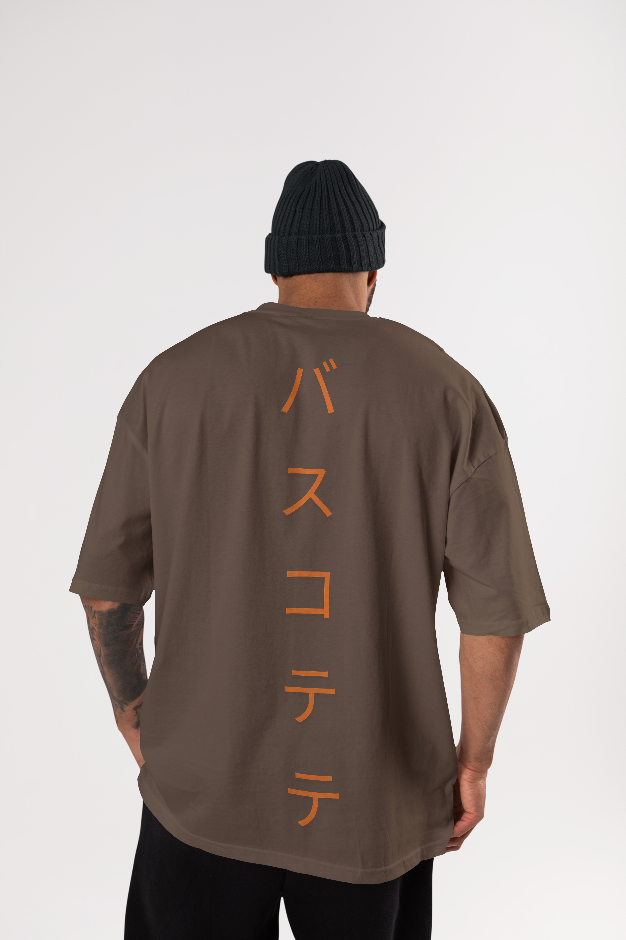 Cloth Wolf Oversized T-Shirt – “Bearded Sensei” Edition