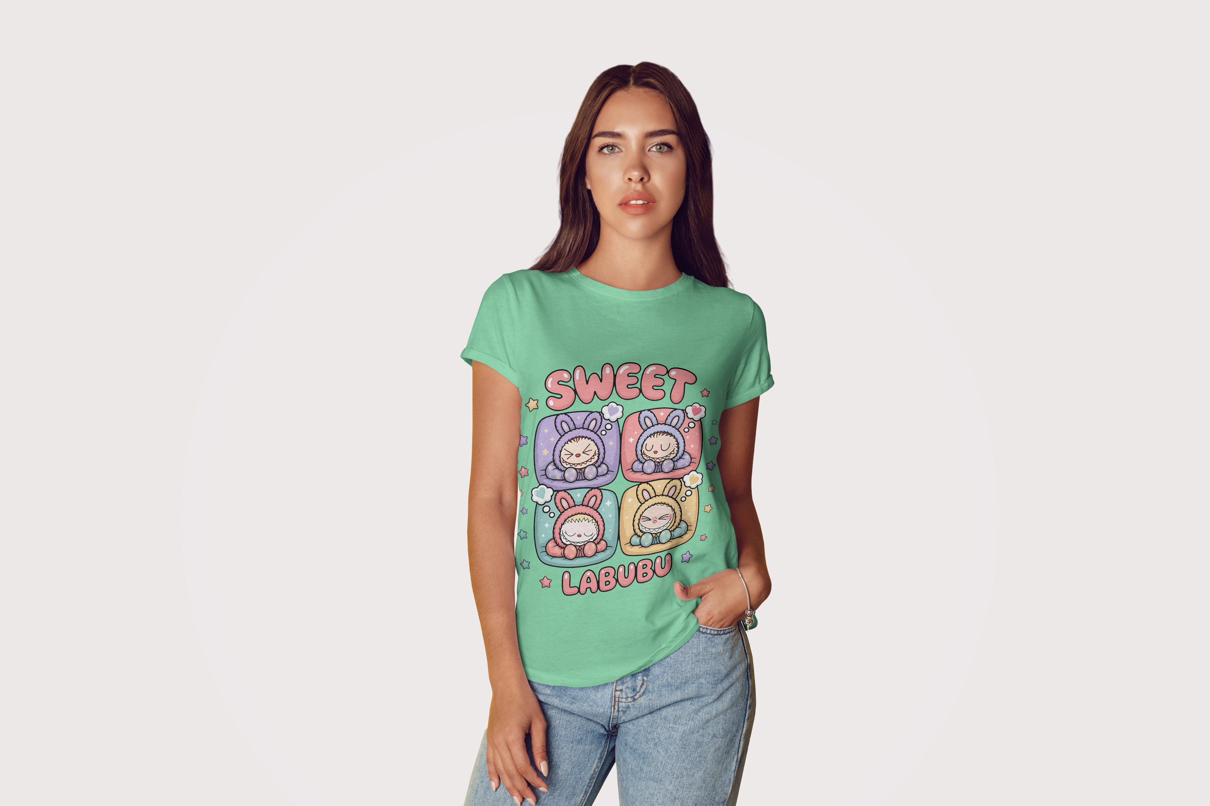 Sweet Labubu Regular Fit T-Shirt 