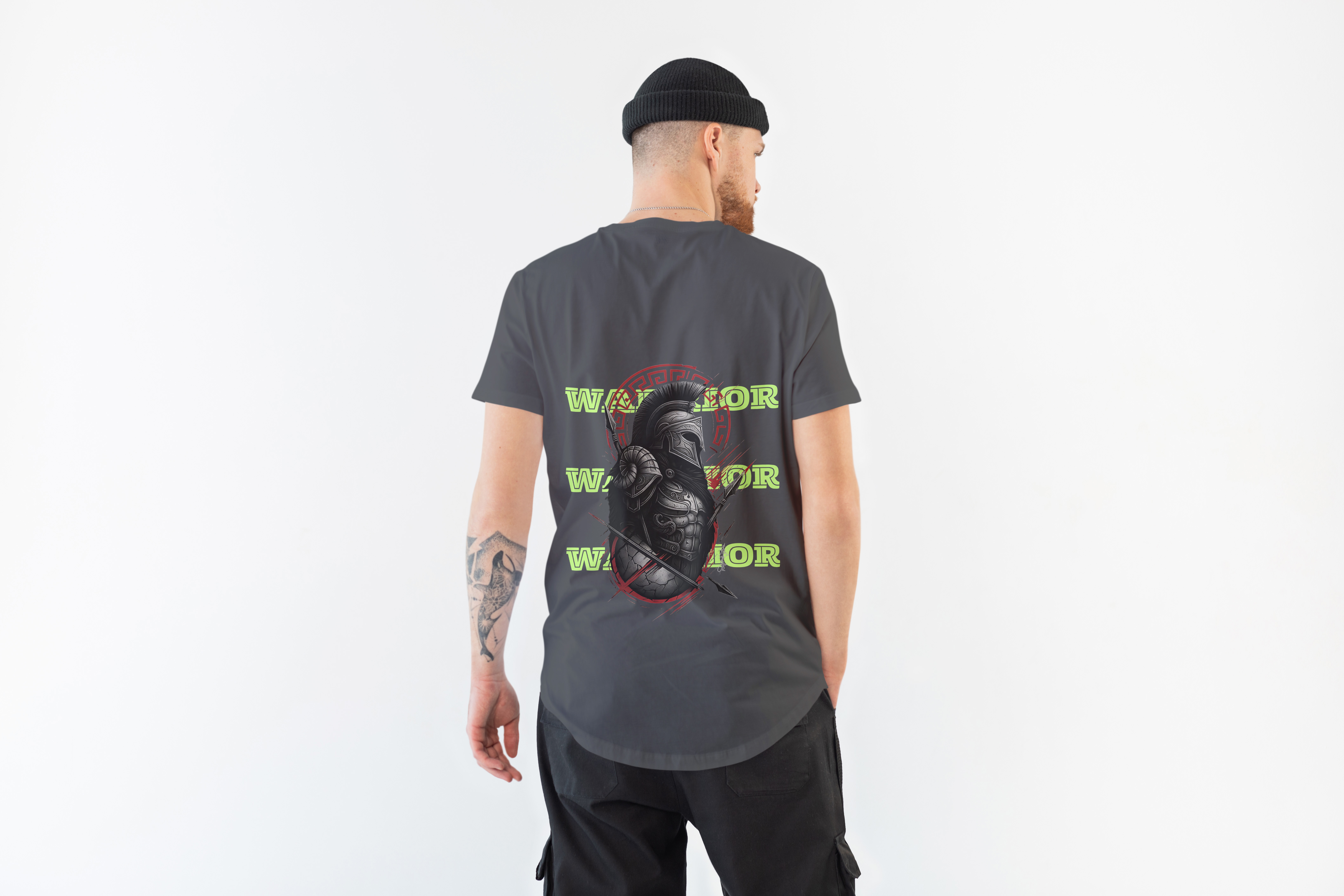 Cloth Wolf Regular Fit T-Shirt – “WARRIOR” Edition