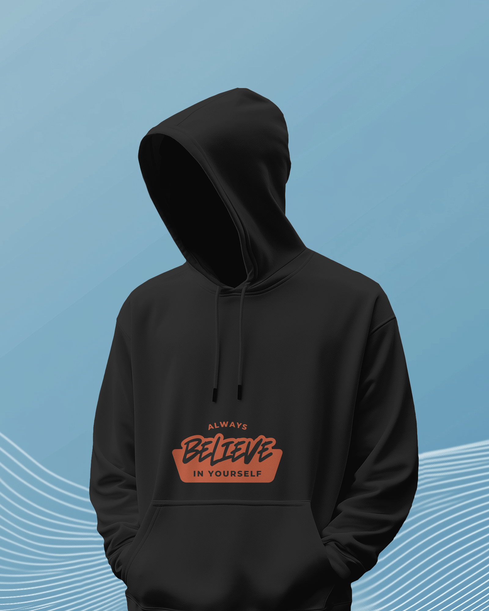 🔥 “Always Believe” – Premium Motivational Hoodie by Cloth Wolf