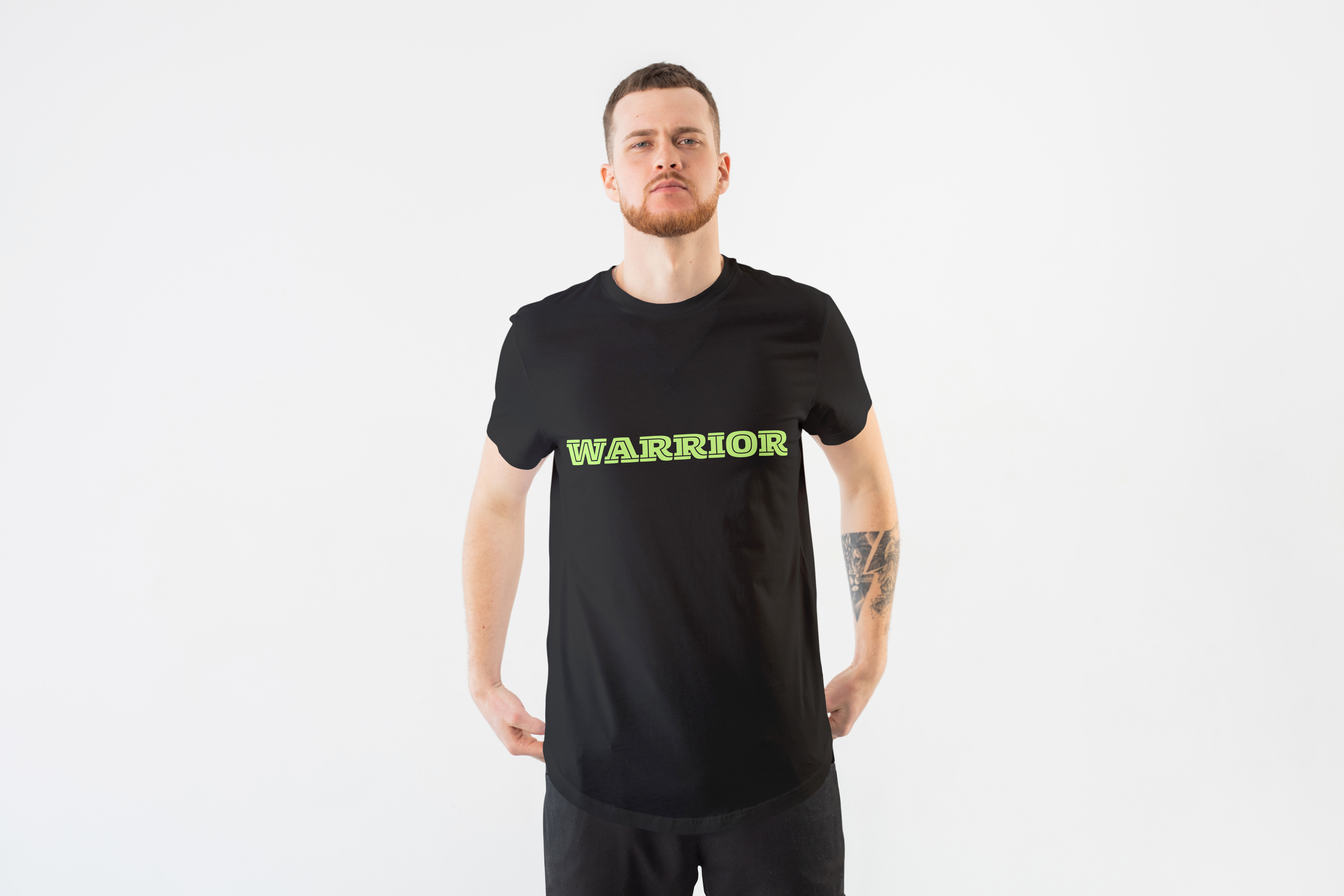 Cloth Wolf Regular Fit T-Shirt – “WARRIOR” Edition