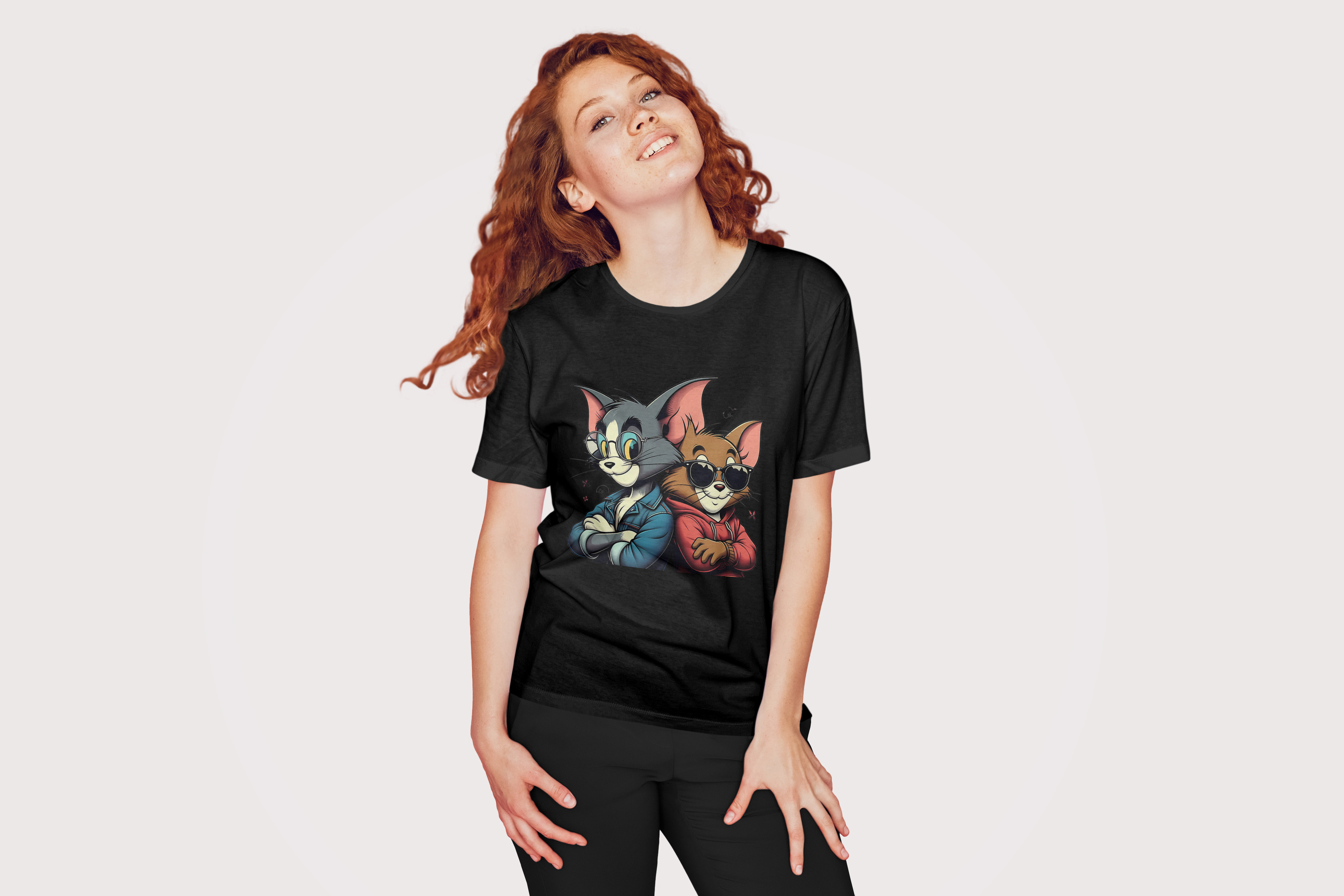 Tom & Jerry “Classic Chaos” – Oversized Tee by Cloth Wolf