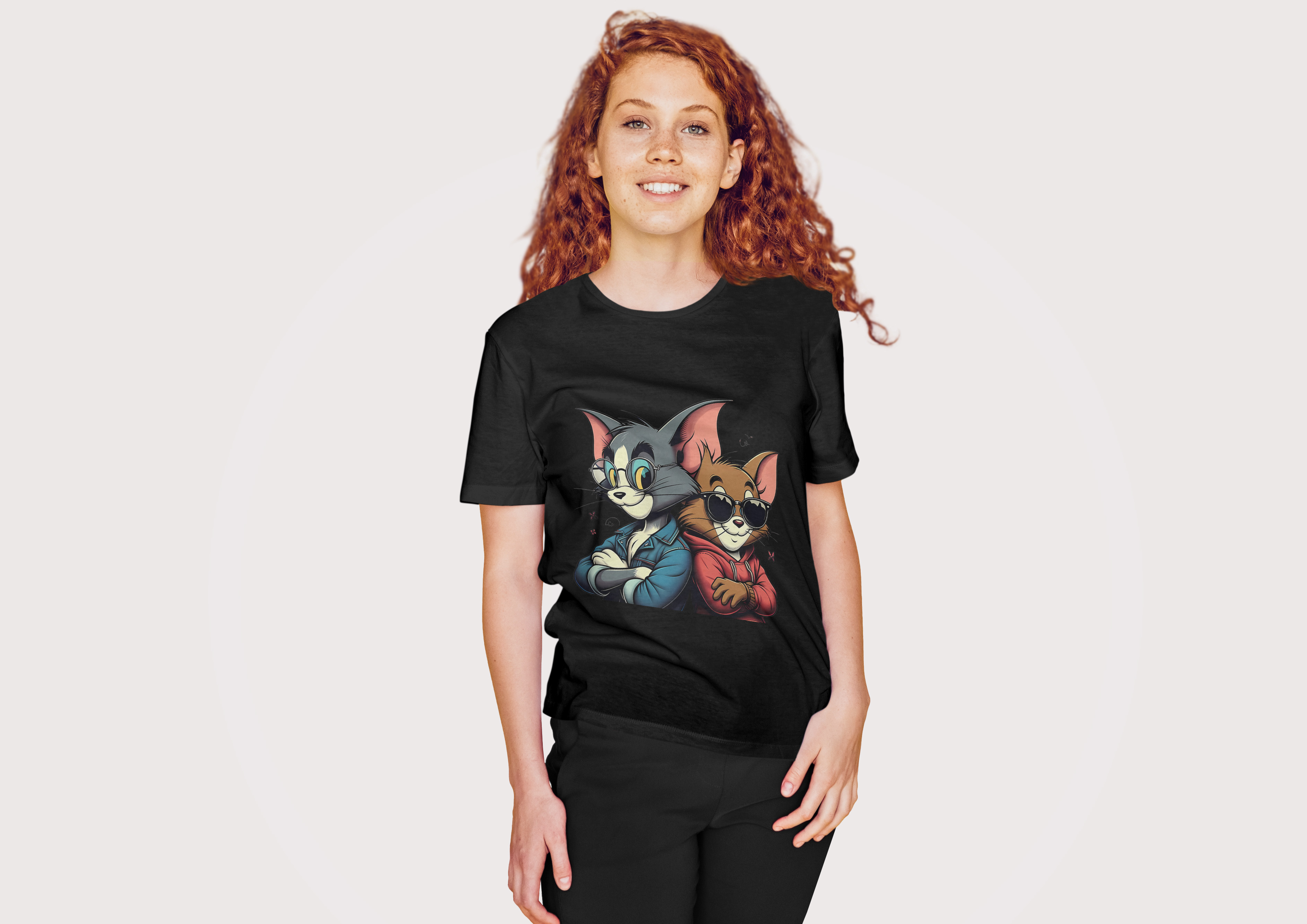 Tom & Jerry “Classic Chaos” – Oversized Tee by Cloth Wolf