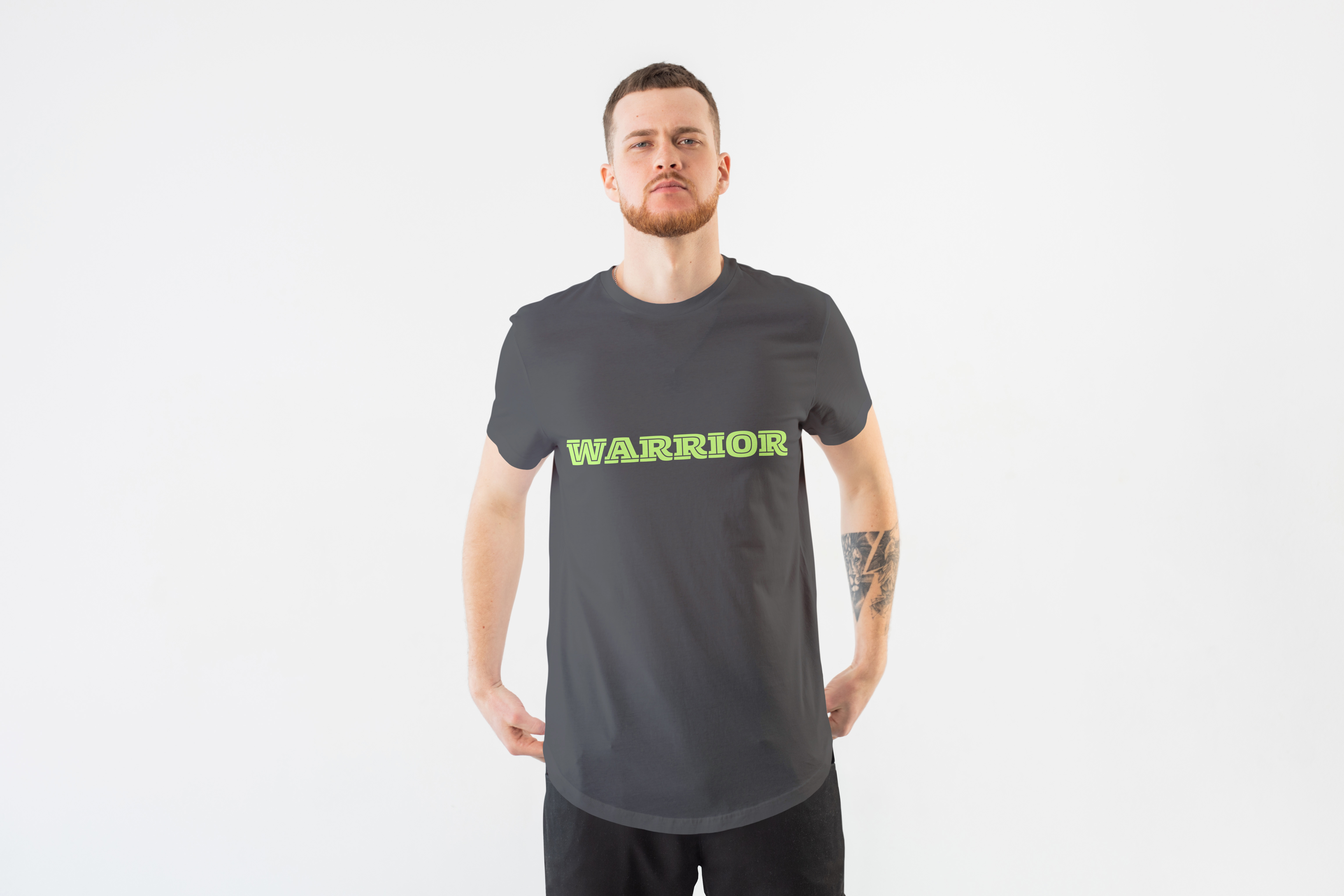 Cloth Wolf Regular Fit T-Shirt – “WARRIOR” Edition