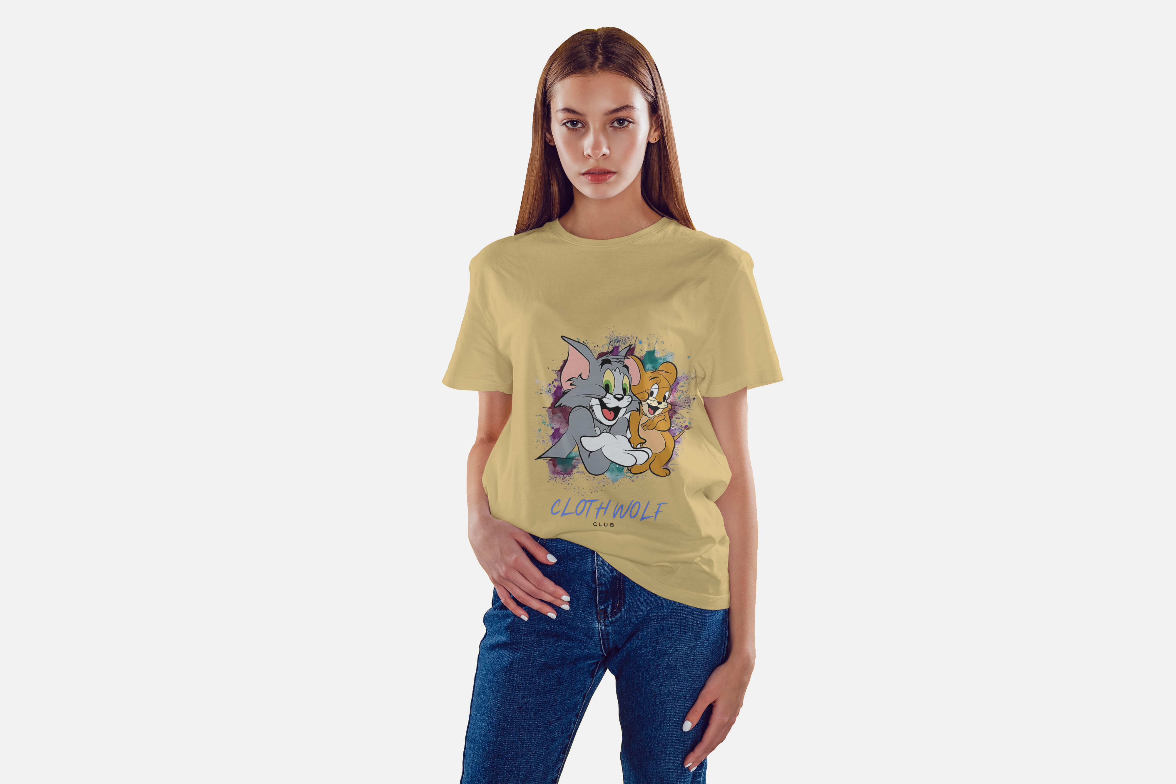 Tom & Jerry “Classic Chaos” Oversized T-Shirt 