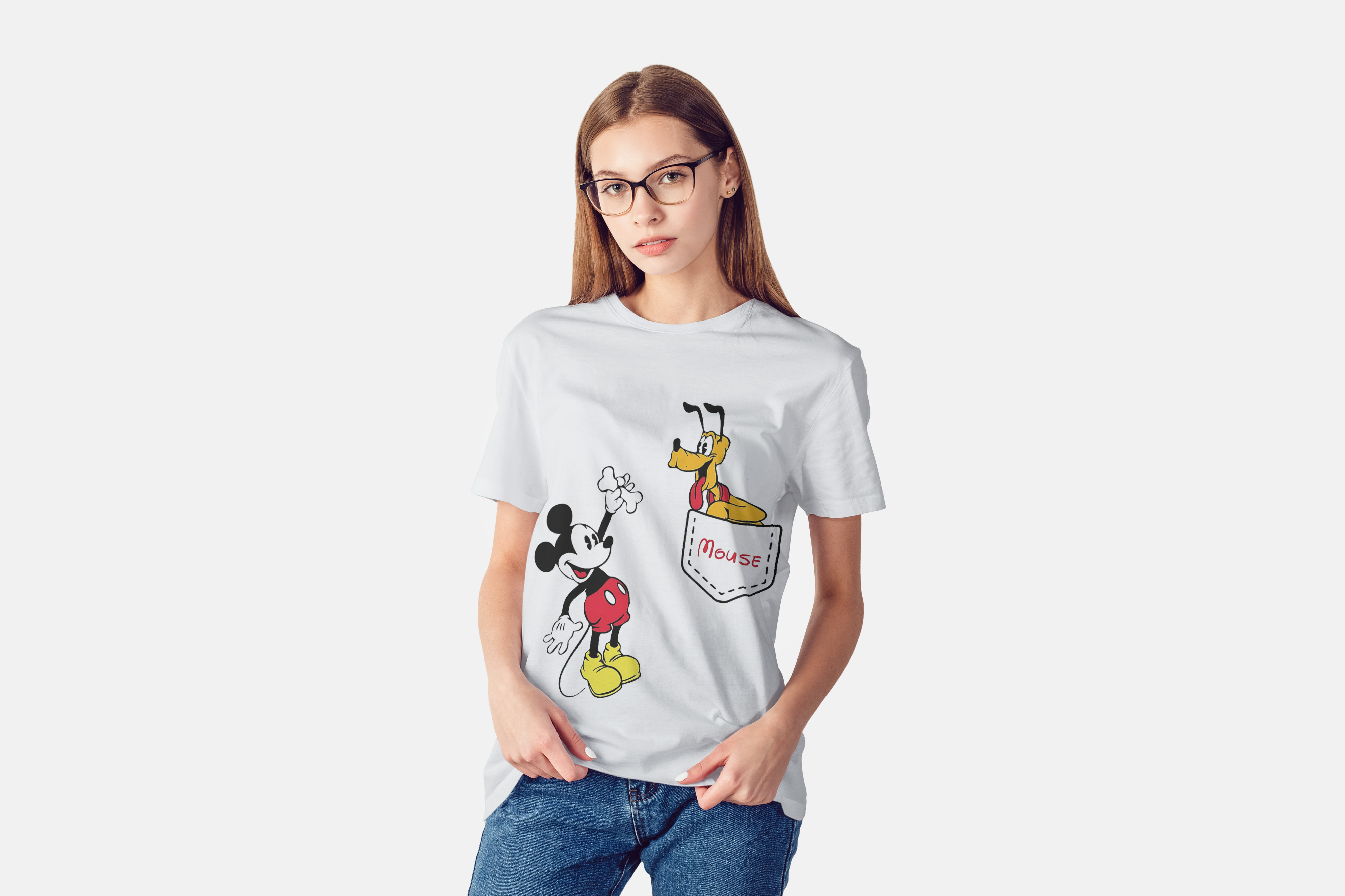 Cloth Wolf Oversized T-Shirt – “Mouse & Buddy” Edition