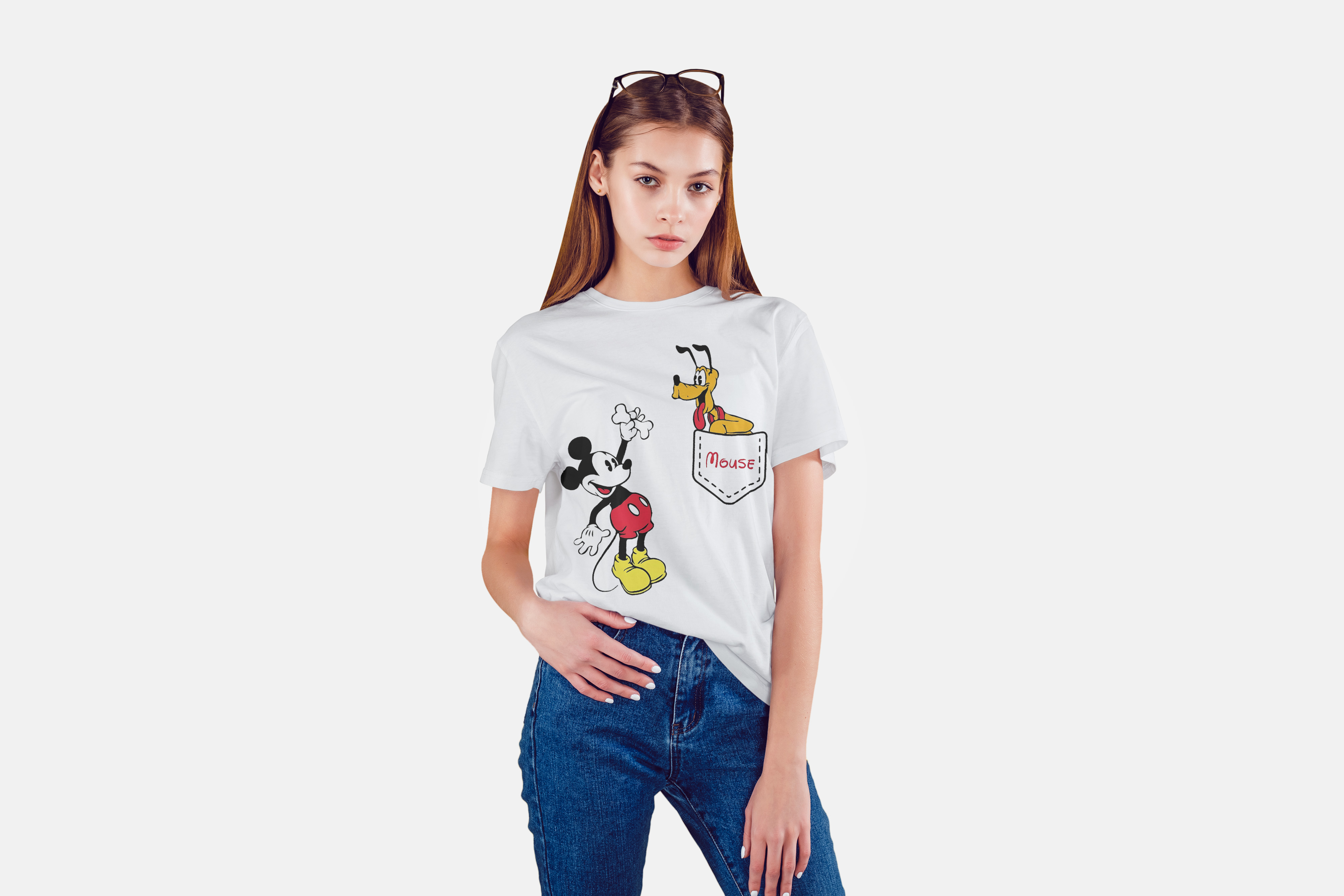 Cloth Wolf Oversized T-Shirt – “Mouse & Buddy” Edition