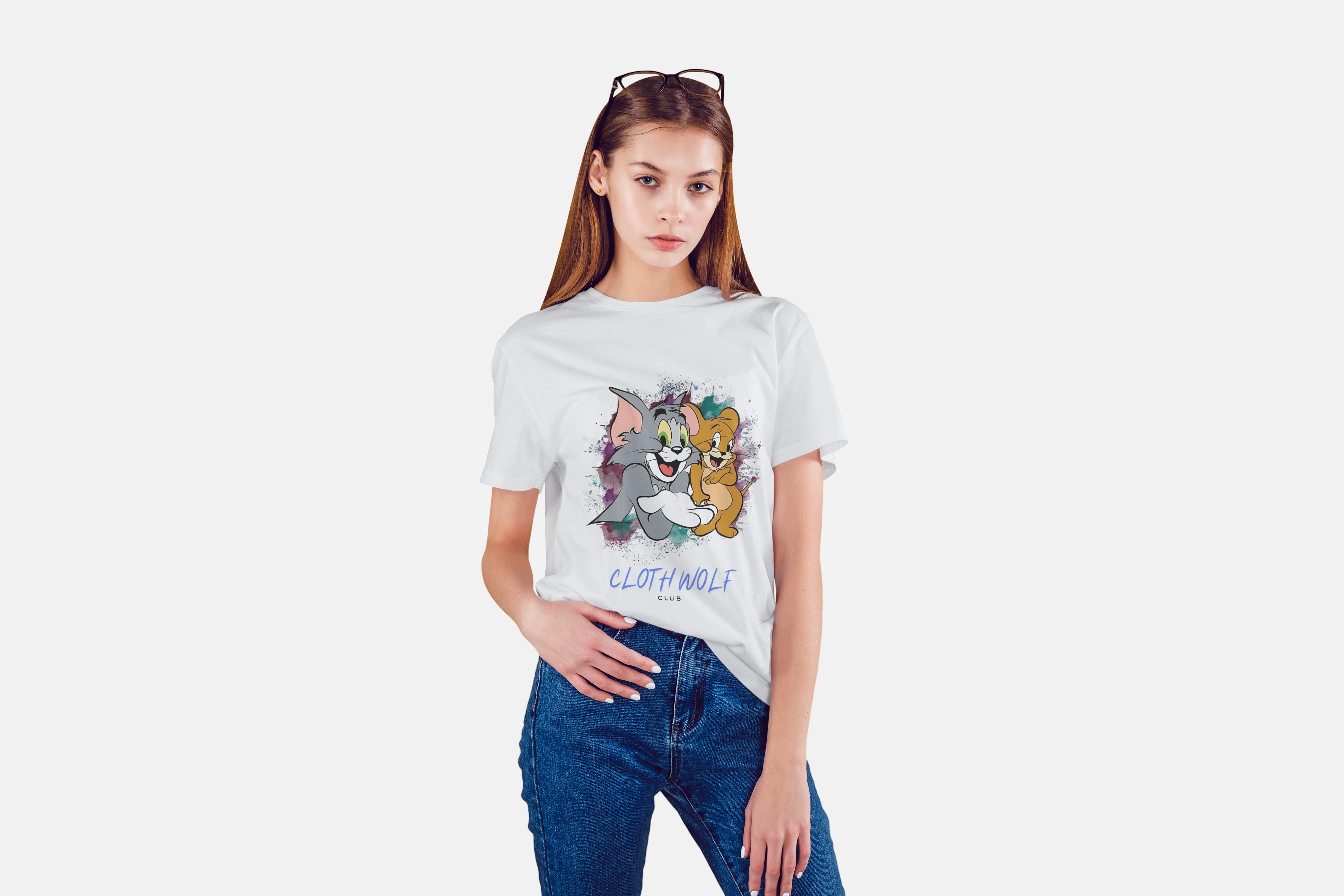 Tom & Jerry “Classic Chaos” Oversized T-Shirt 