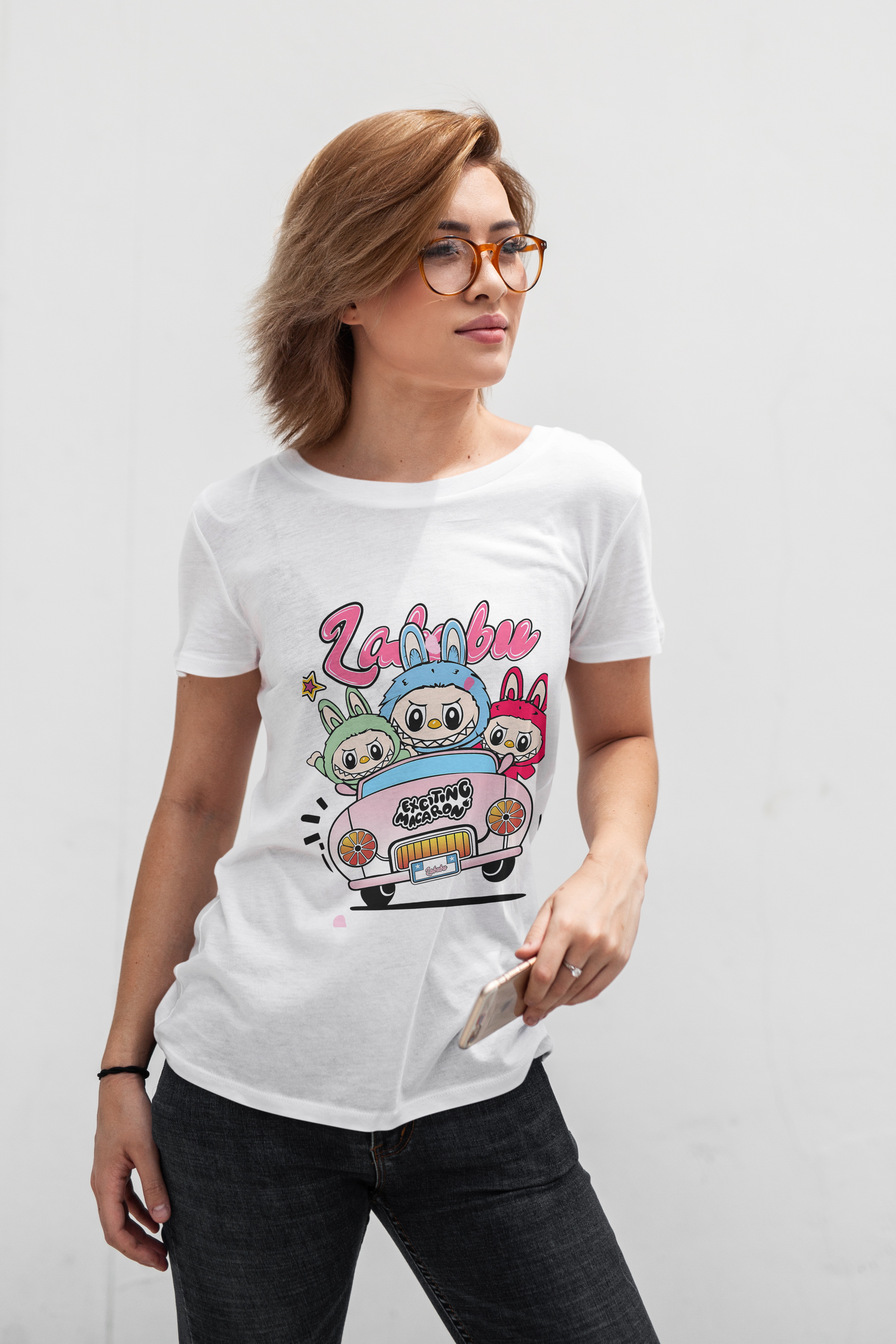 Labubu “Exciting Macaron” Regular Fit T-Shirt