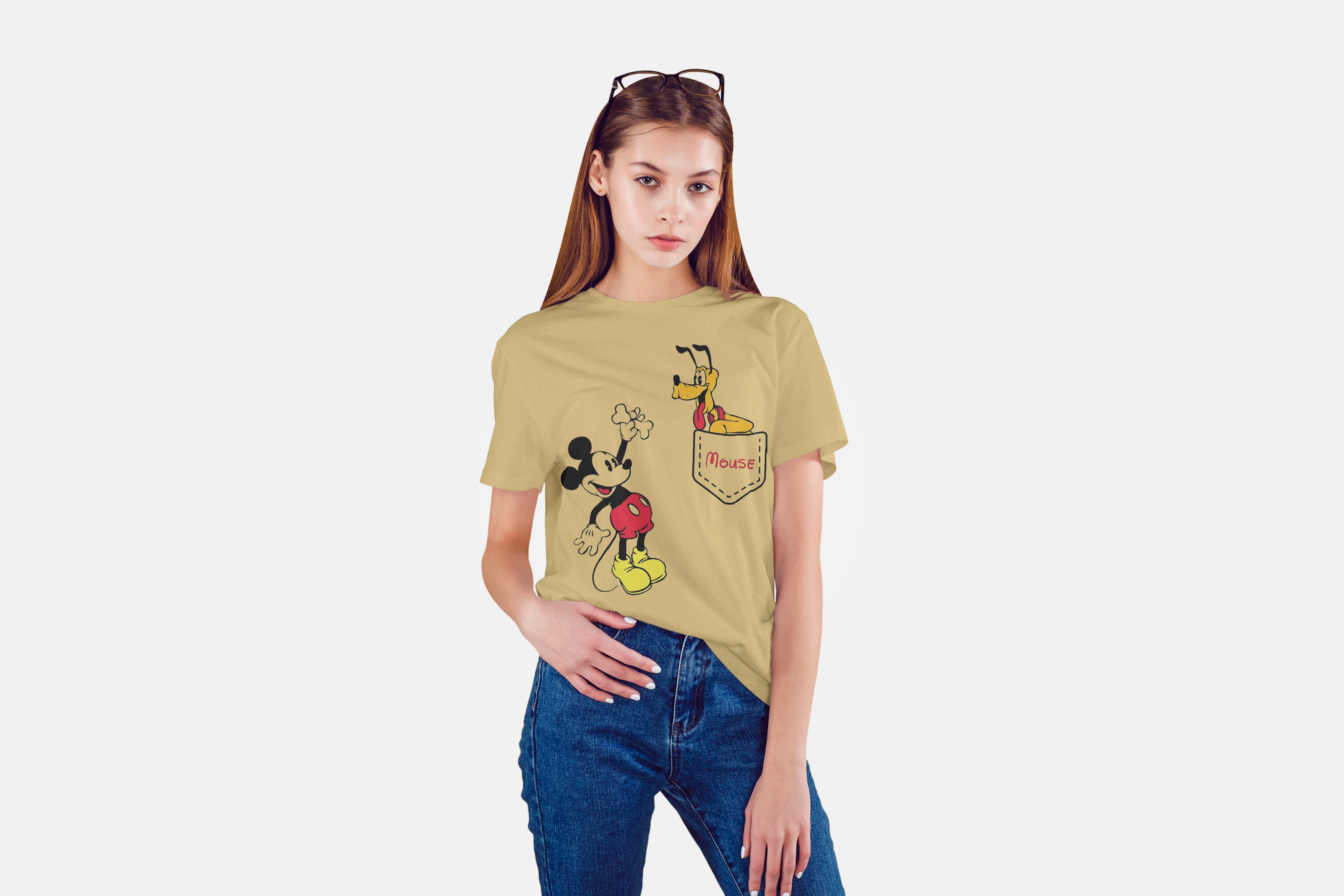 Cloth Wolf Oversized T-Shirt – “Mouse & Buddy” Edition