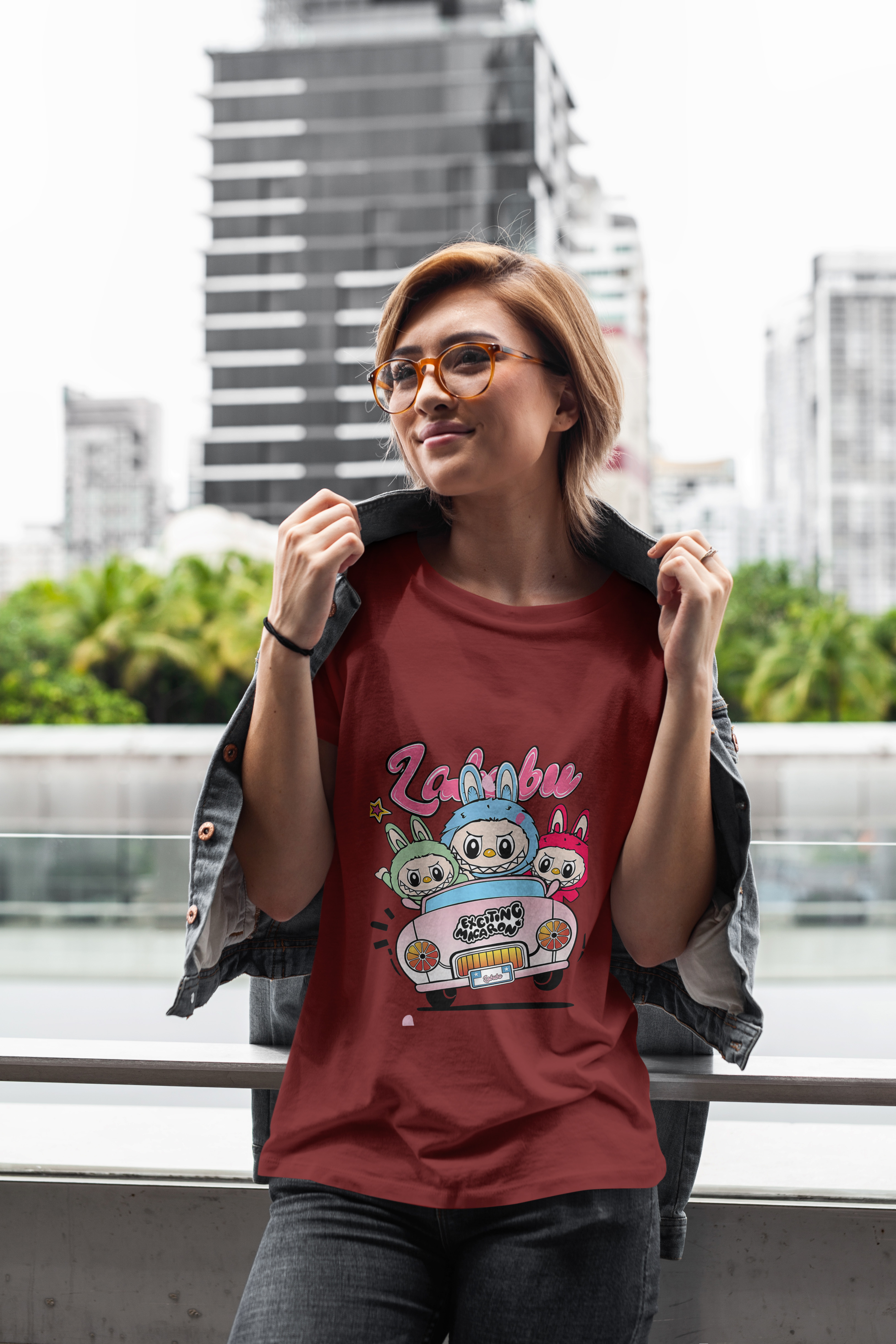 Labubu “Exciting Macaron” Regular Fit T-Shirt