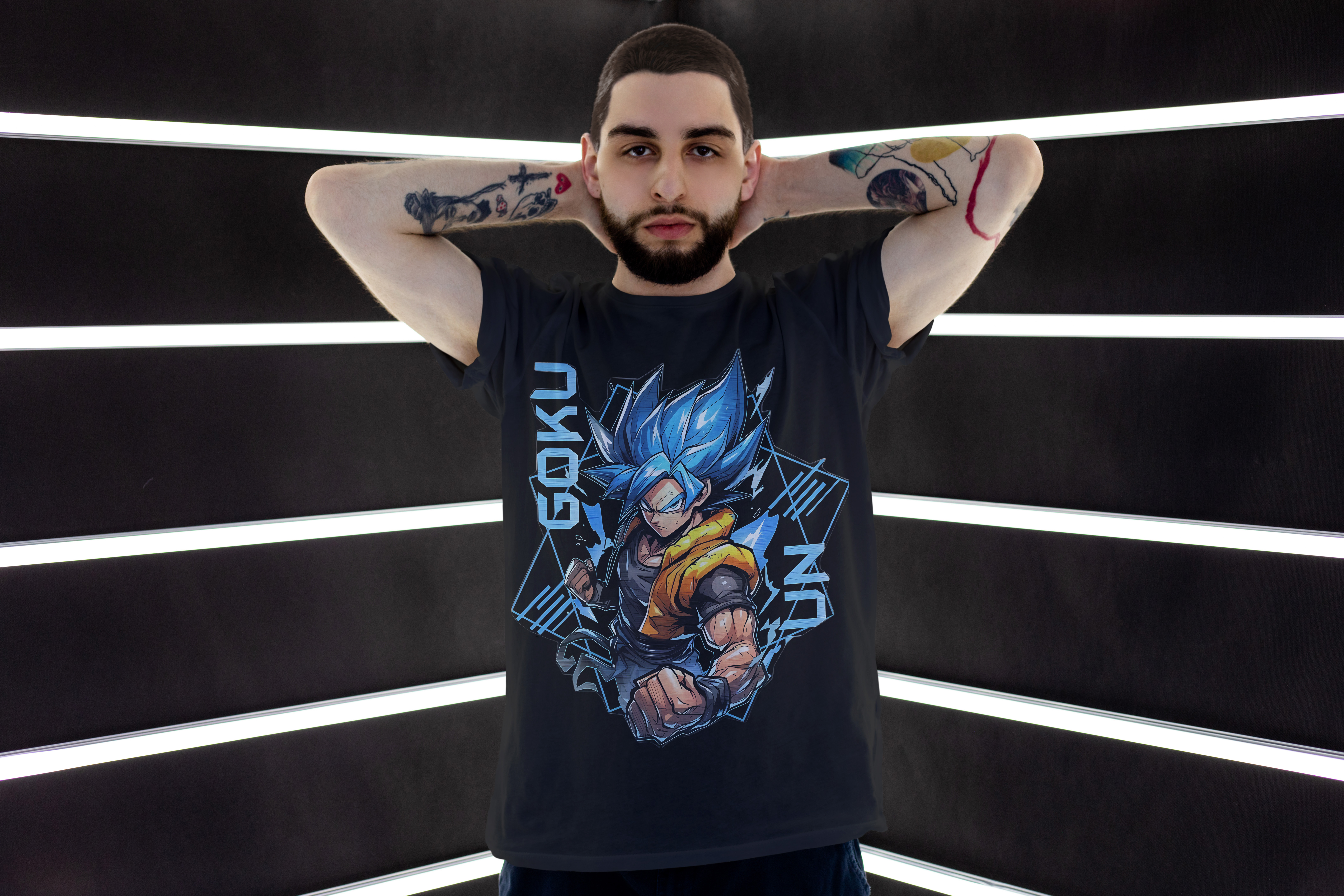 Goku Blue Oversized T-Shirt