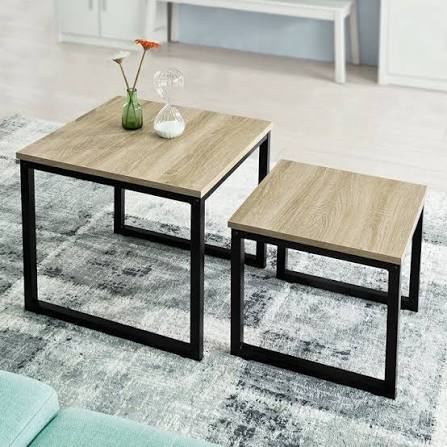 Modern Nested Coffee Table Set