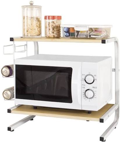 Microwave Oven Organizer Rack