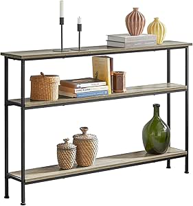 Modern Three-Tier Console Table