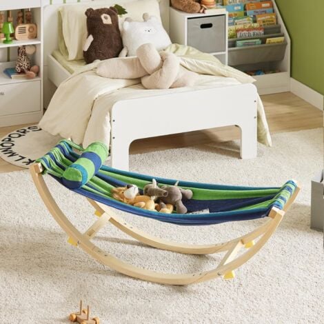 Children's Wooden Rocking Hammock