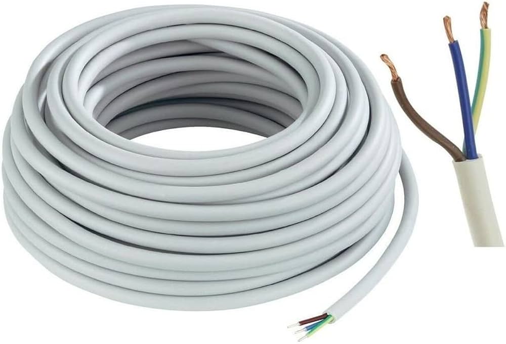 1mm Three Core Electrical Cable