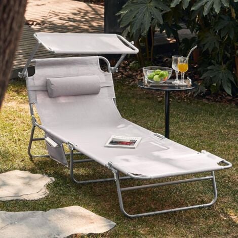 Adjustable Outdoor Sun Lounger