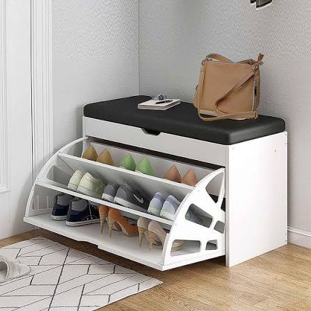 Multifunctional shoe storage bench