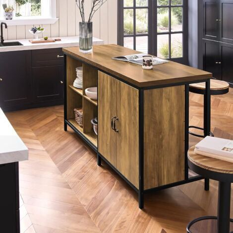 Rustic Kitchen Island