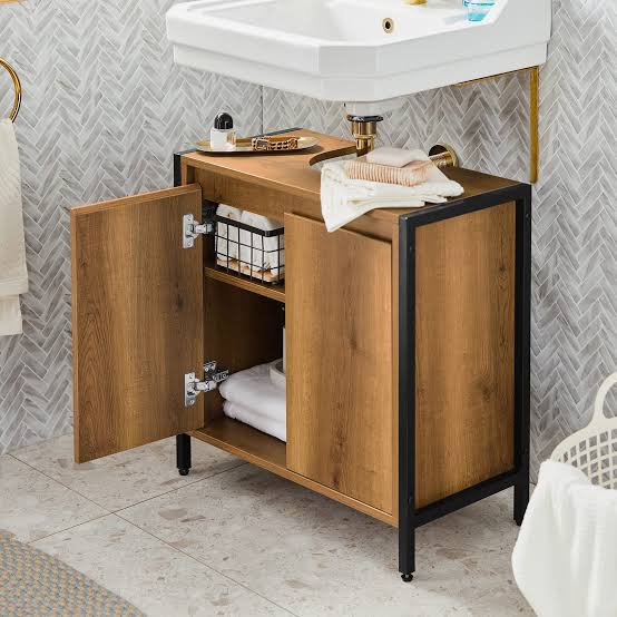 Wooden Bathroom Vanity Cabinet
