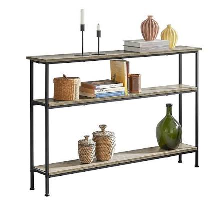 Modern Industrial Console Table