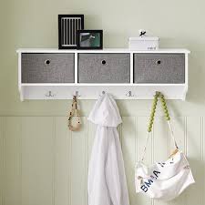 Wall-mounted storage organizer