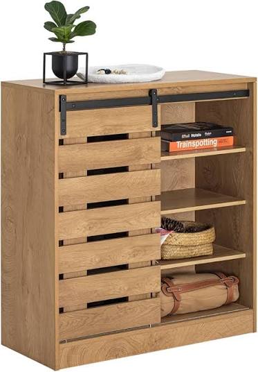 Wooden Sliding Door Cabinet