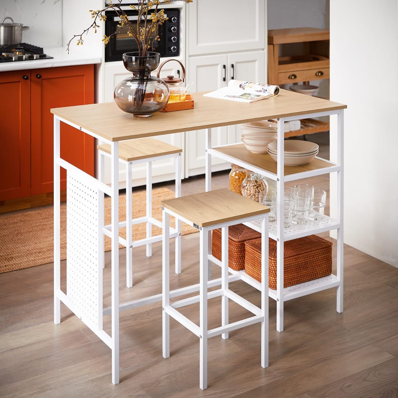 Modern Kitchen Island Table Set