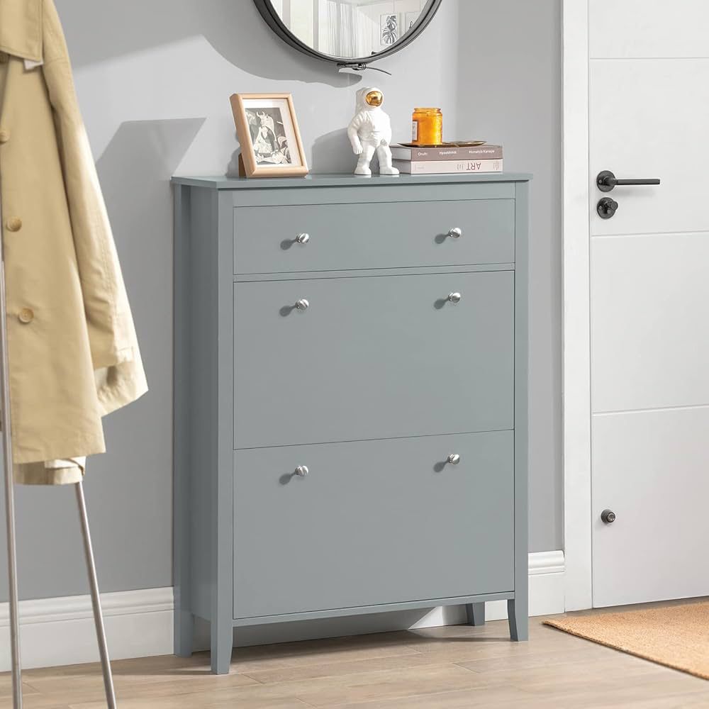 Modern Grey Storage Cabinet