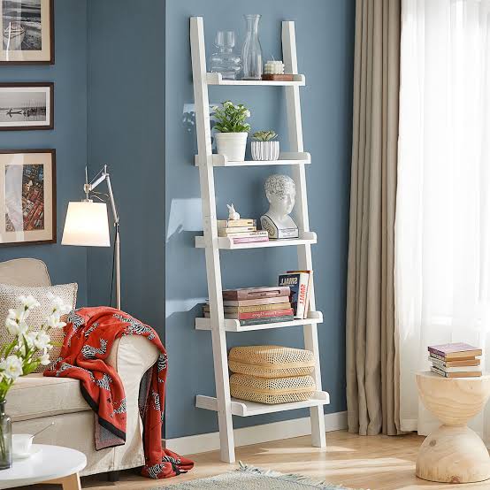 White Ladder Shelf