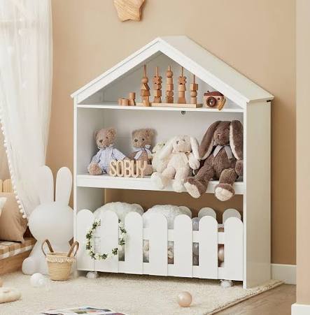 Kids House-Shaped Shelf