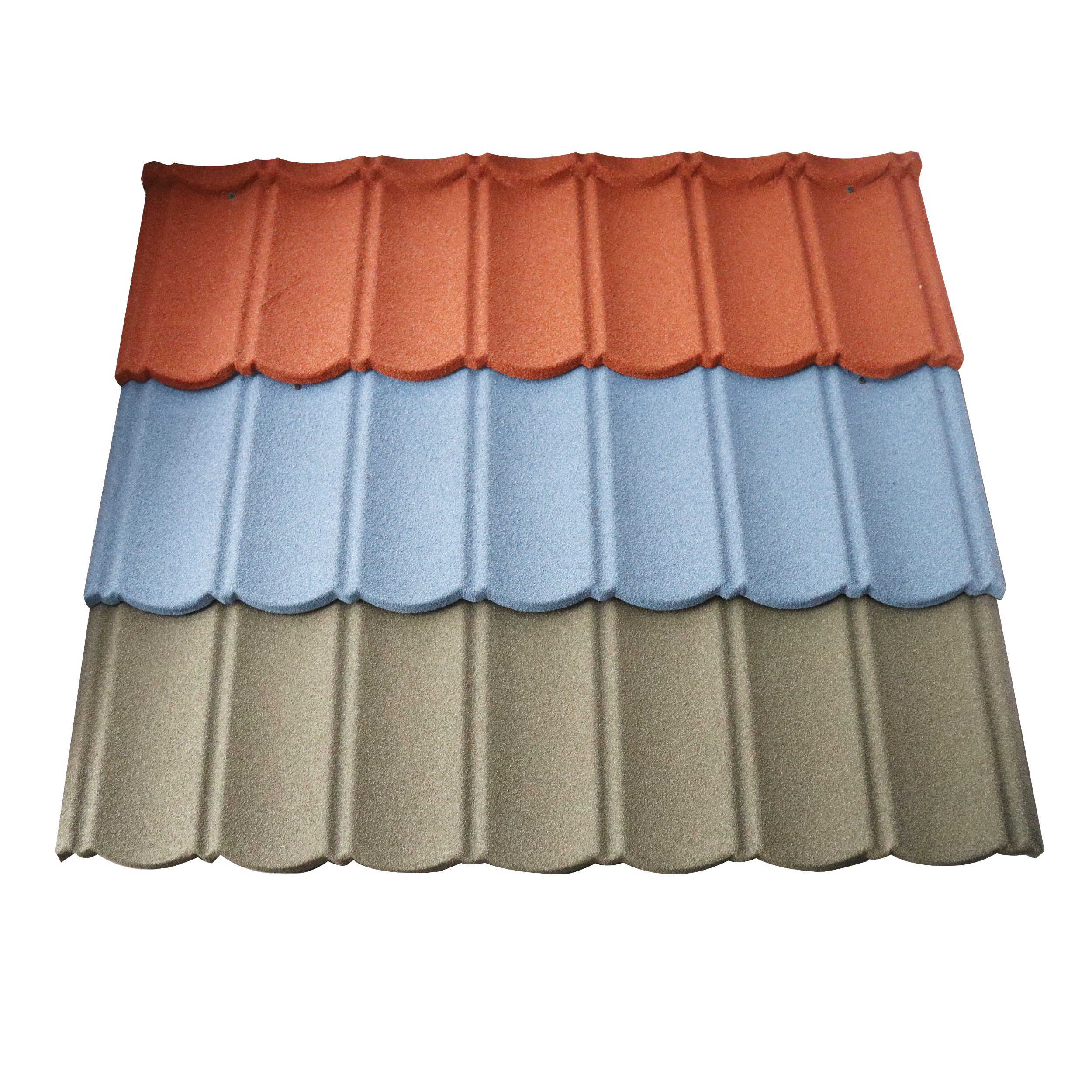 Bond Multi-colored stone-coated Metal roofing tile