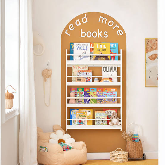 Children’s Wall Mounted Bookshelf