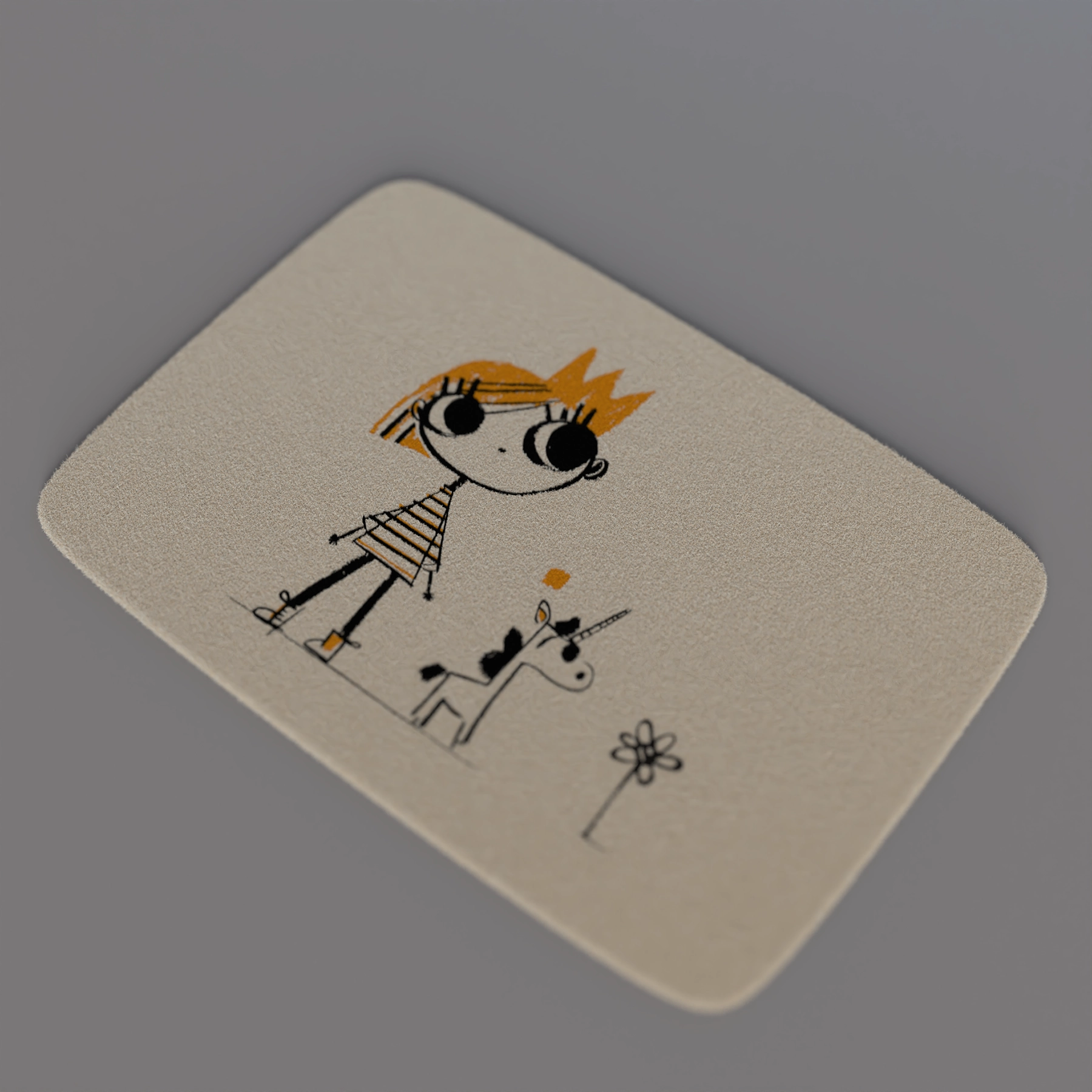 Cute Illustrated Mouse Pad