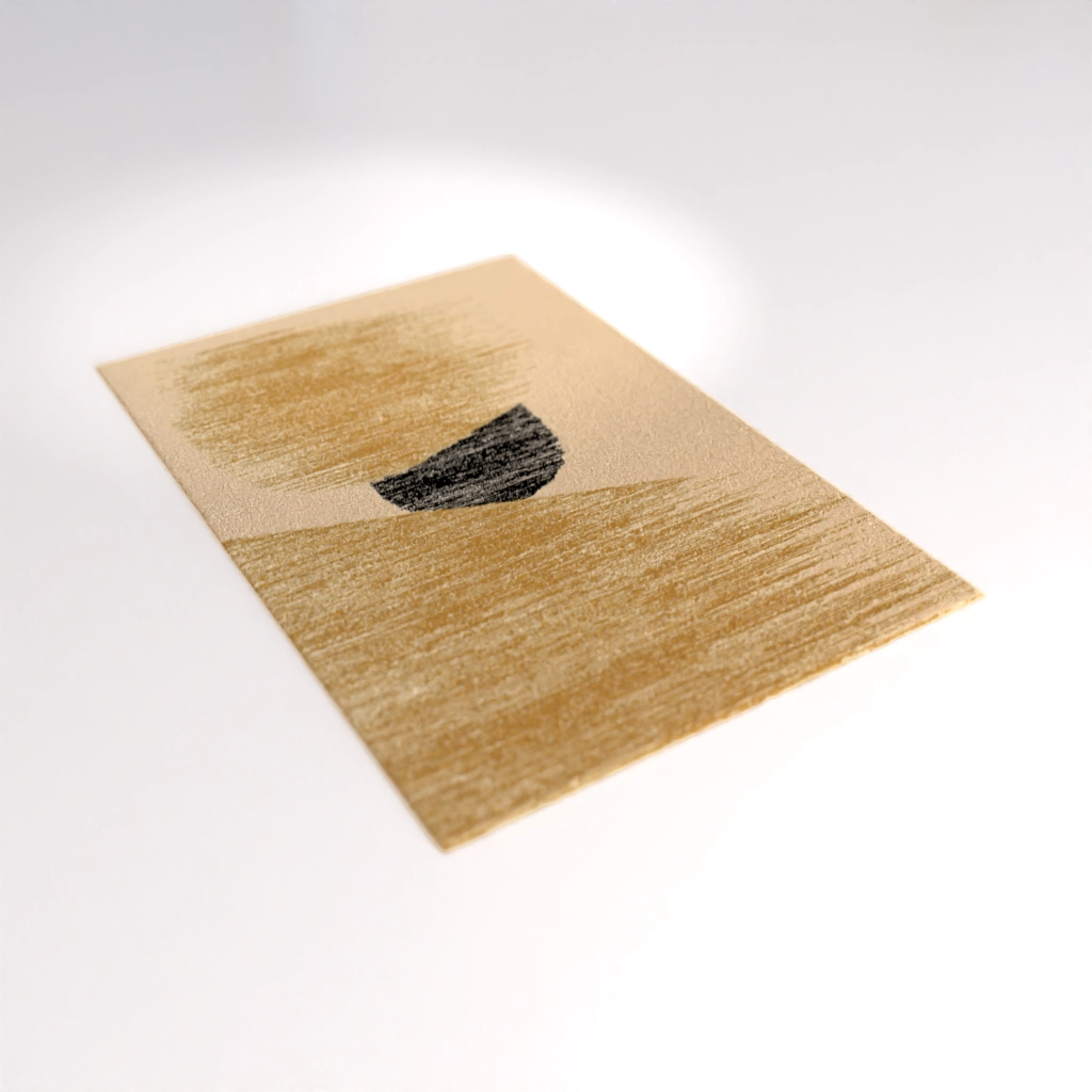 Abstract Art Postcard