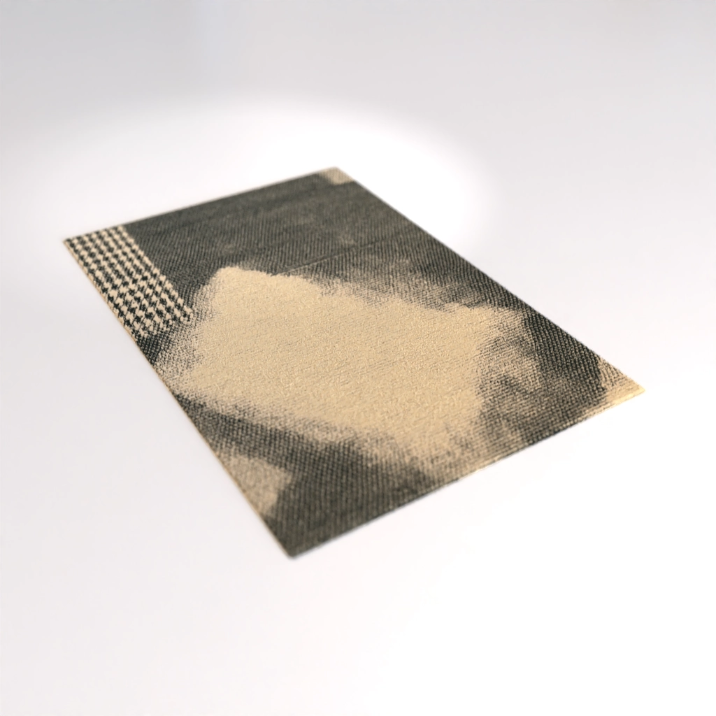 Abstract Patterned Rug