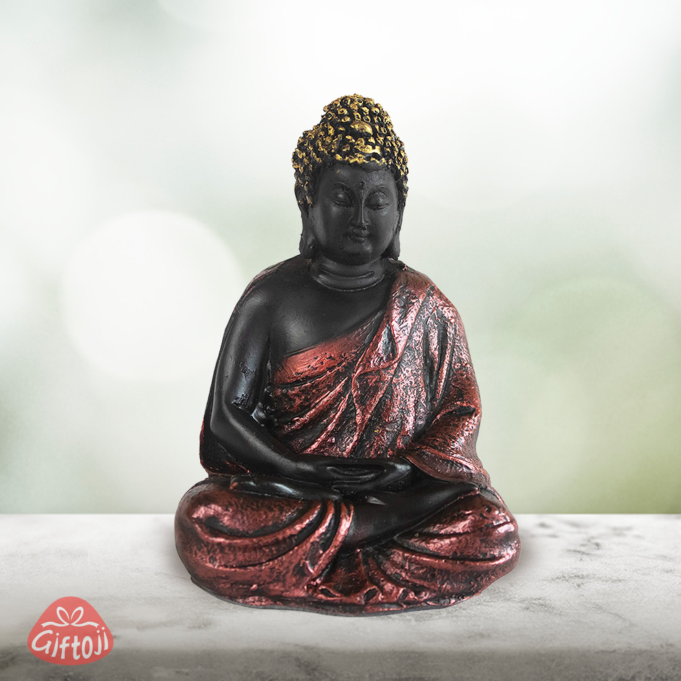 Meditating Buddha Idol – Desktop & Car Dashboard