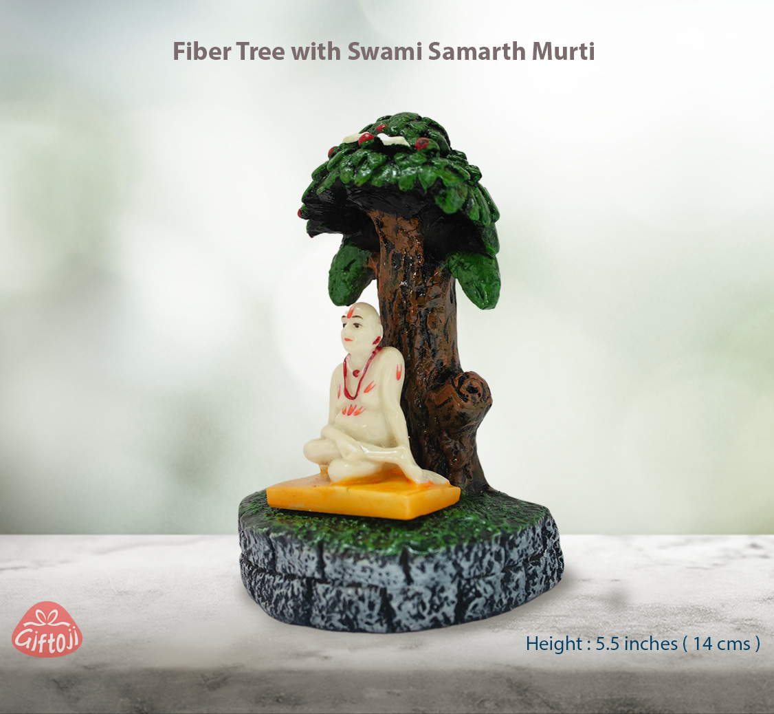 Fiber Tree with Swami Samarth Murti
